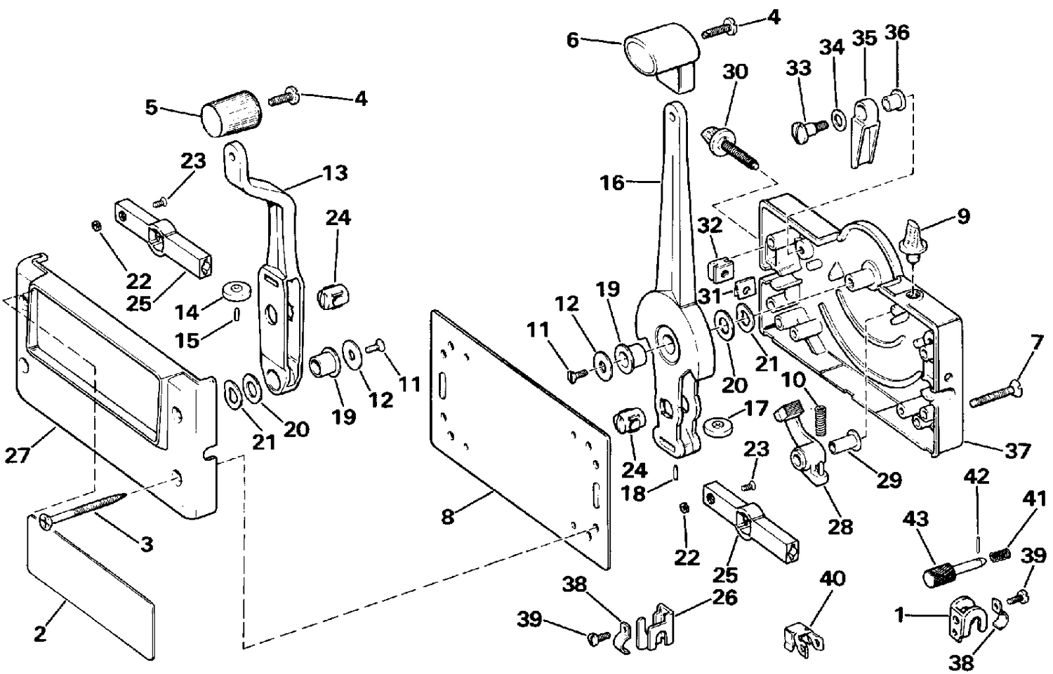 REMOTE CONTROL - SINGLE MOTOR