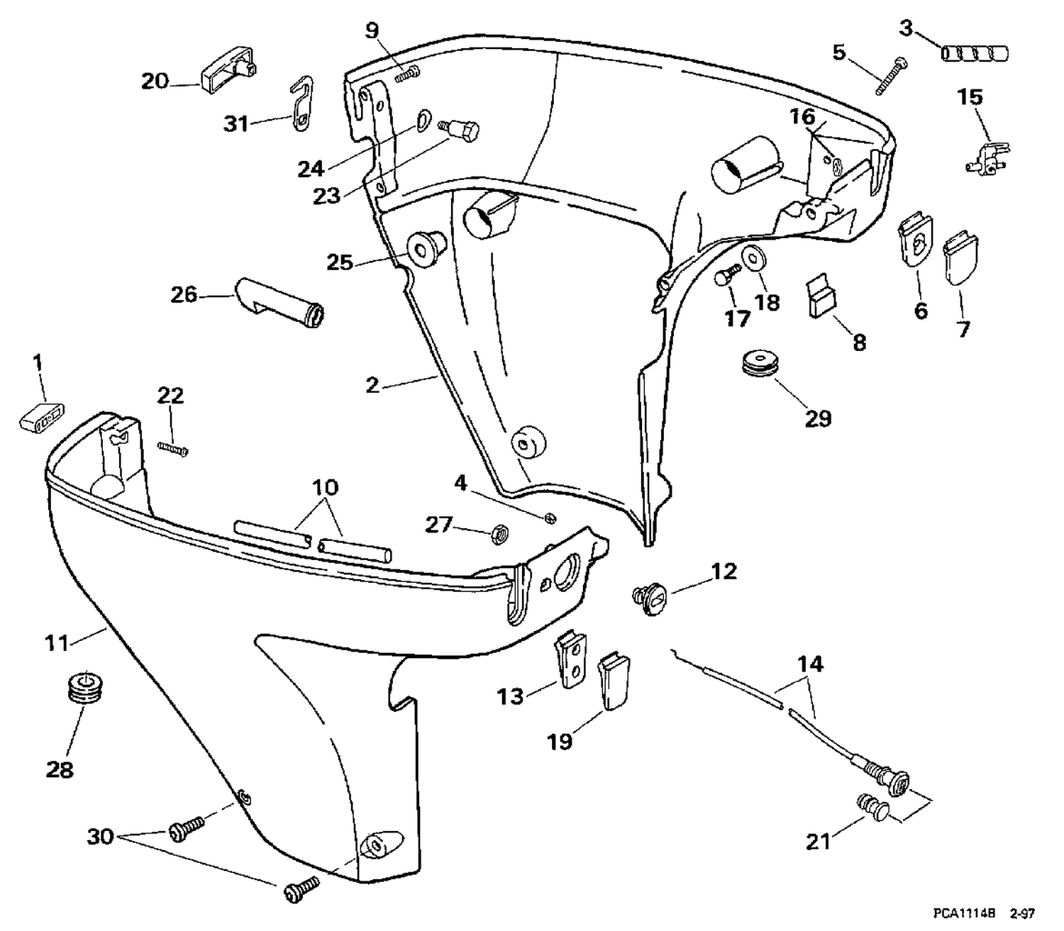 LOWER ENGINE COVER