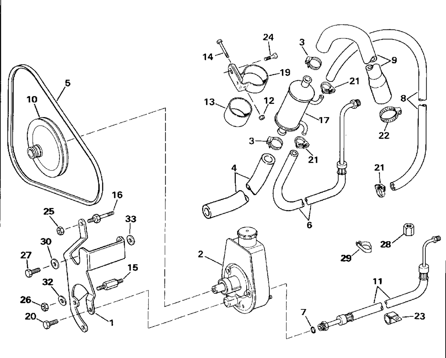 POWER STEERING PUMP