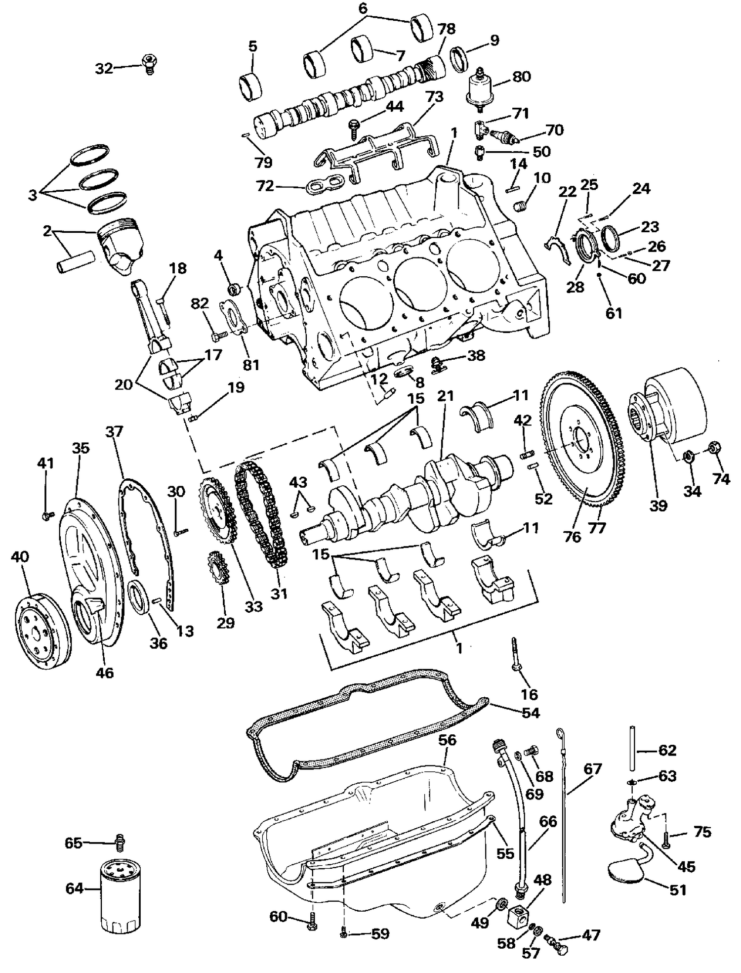 CRANKCASE & OIL PAN
