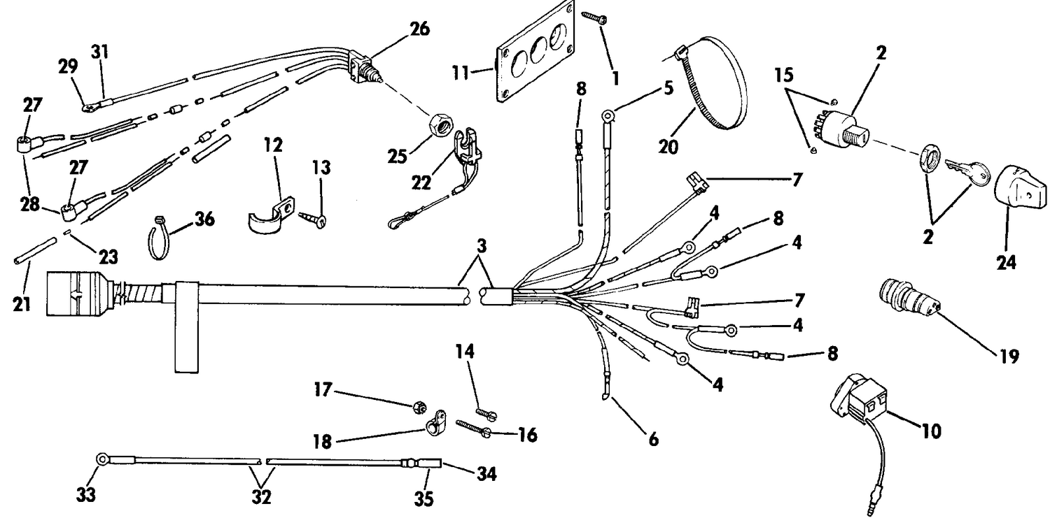 WIRING KIT - DUAL ENGINE