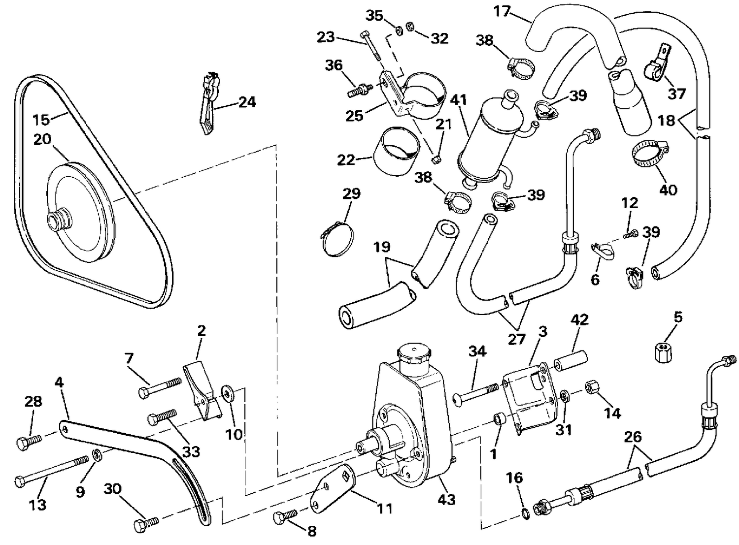 POWER STEERING PUMP