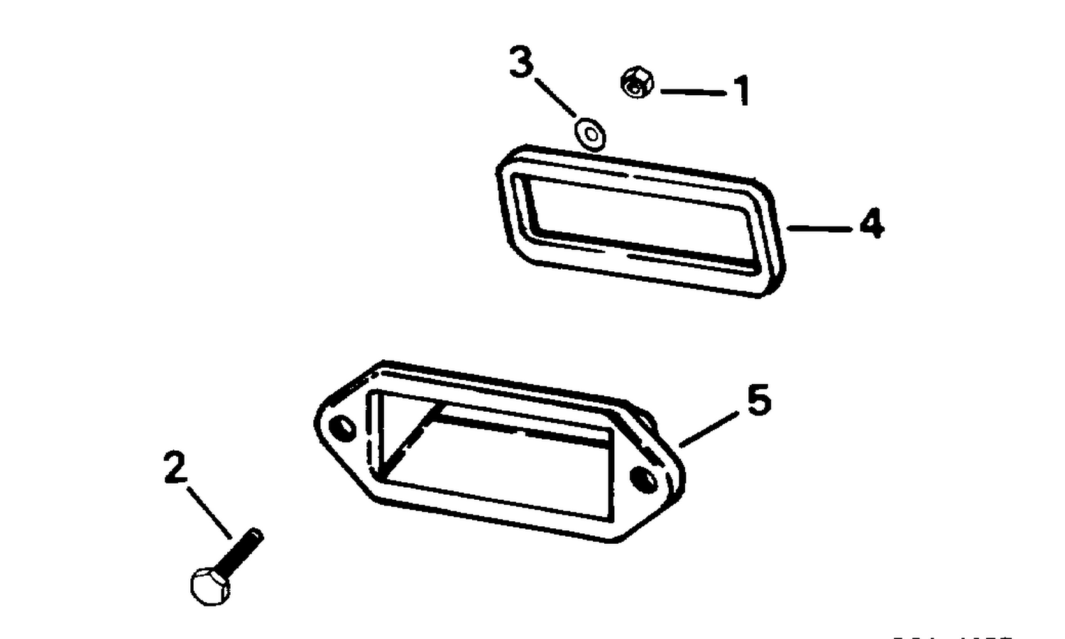 HANDLE KIT - 40 THRU 50