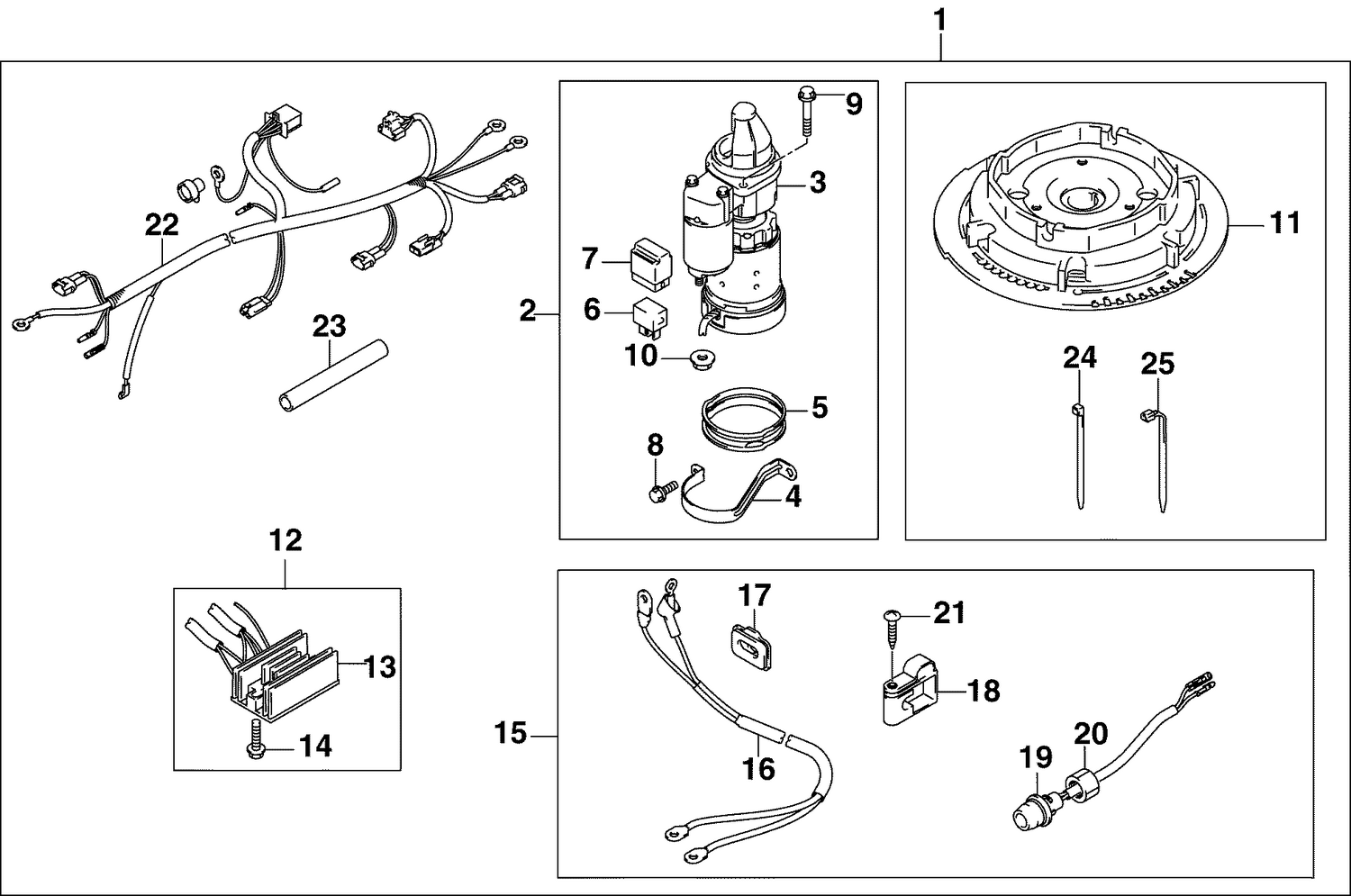 ELECTRIC START KIT (ACCESSORY)