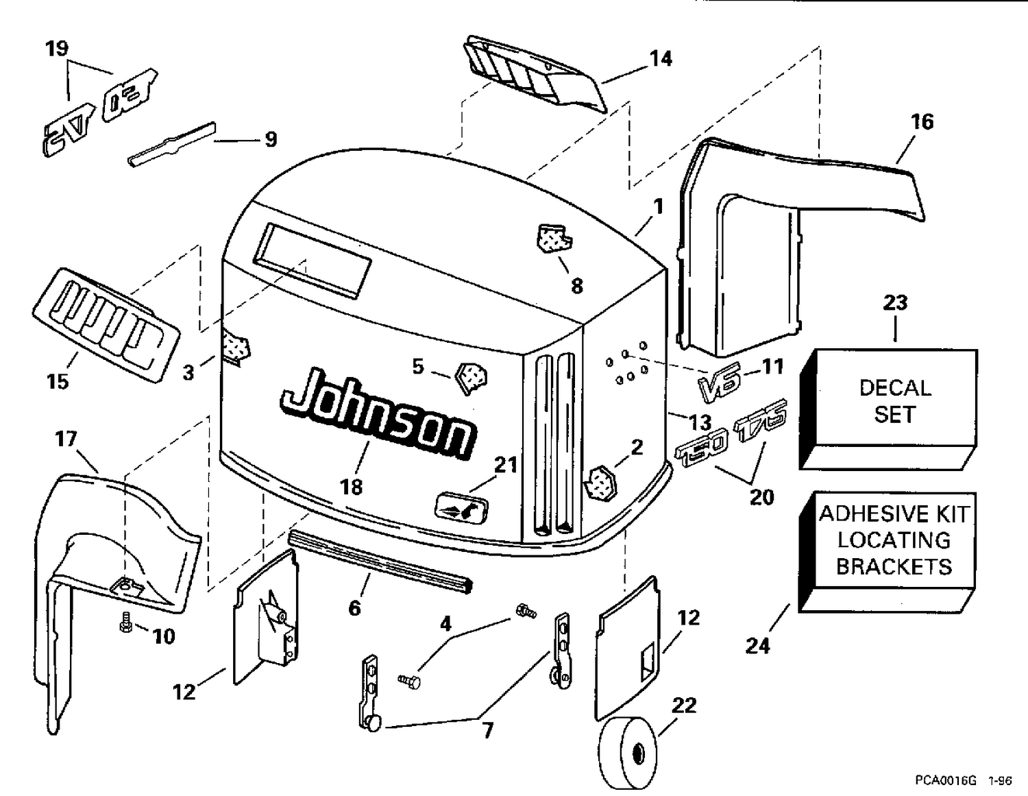 ENGINE COVER - JOHNSON