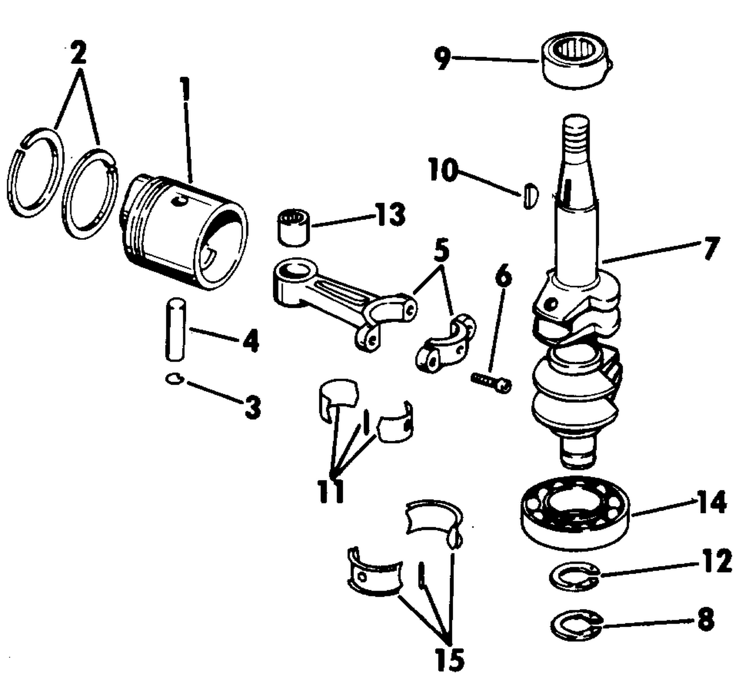 CRANKSHAFT & PISTON - 6/8