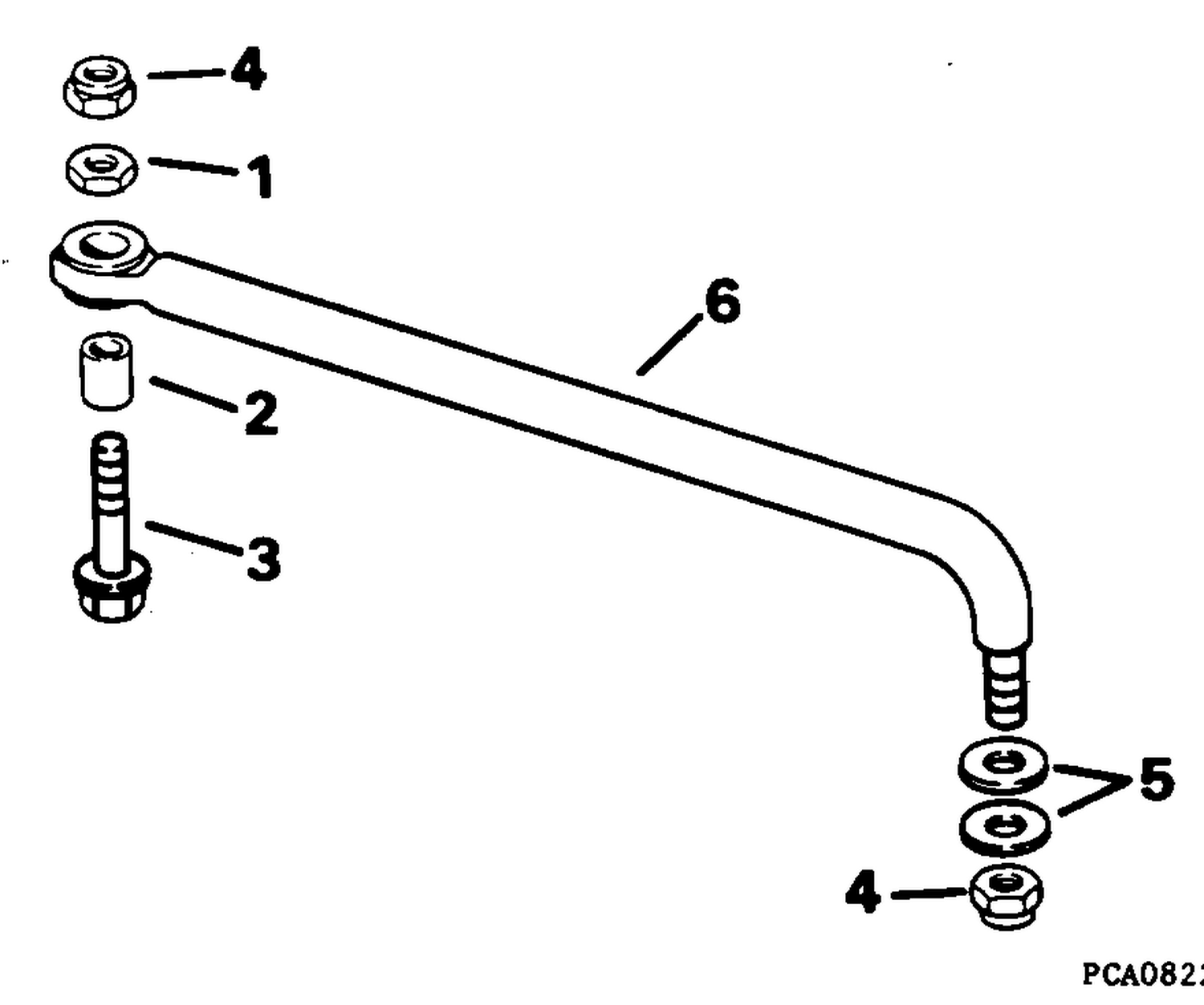 STEERING CONNECTOR KIT - 60-V4 W/O POWER TRIM & TILT & 250