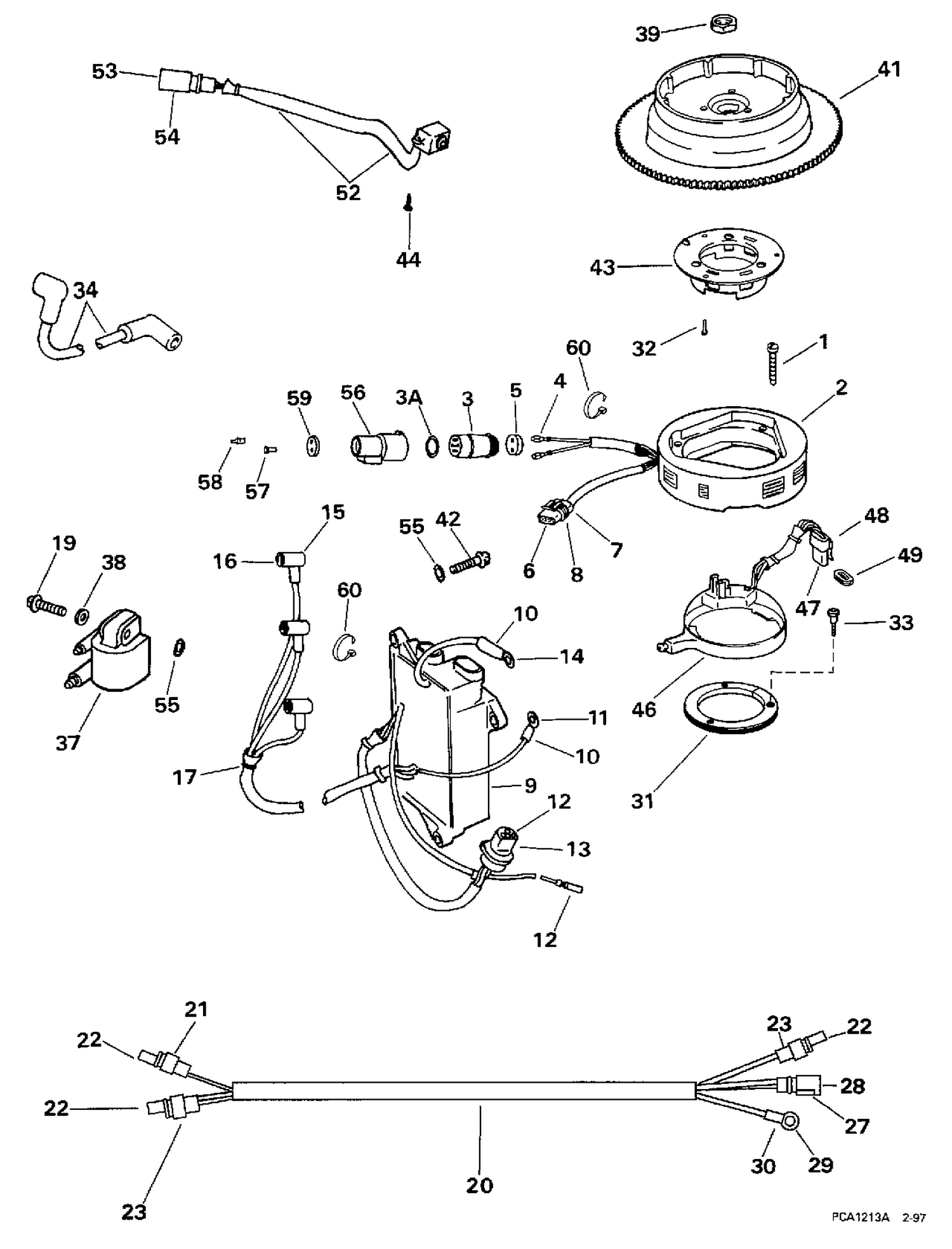 IGNITION SYSTEM -- ROPE/AC