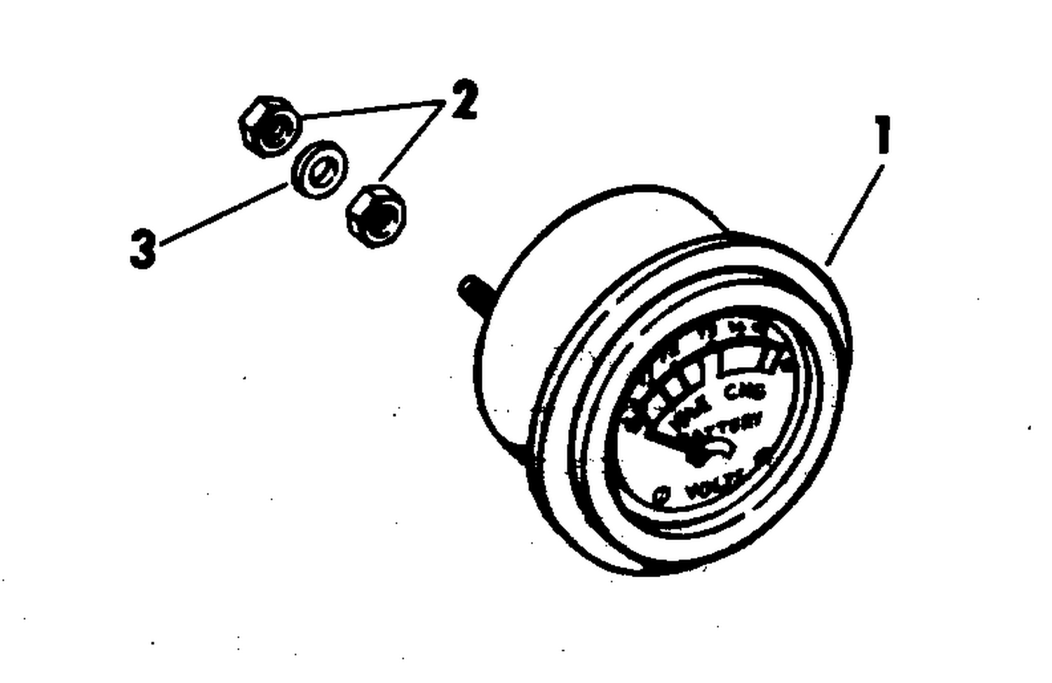 BATTERY-GENERATOR INDICATOR KIT