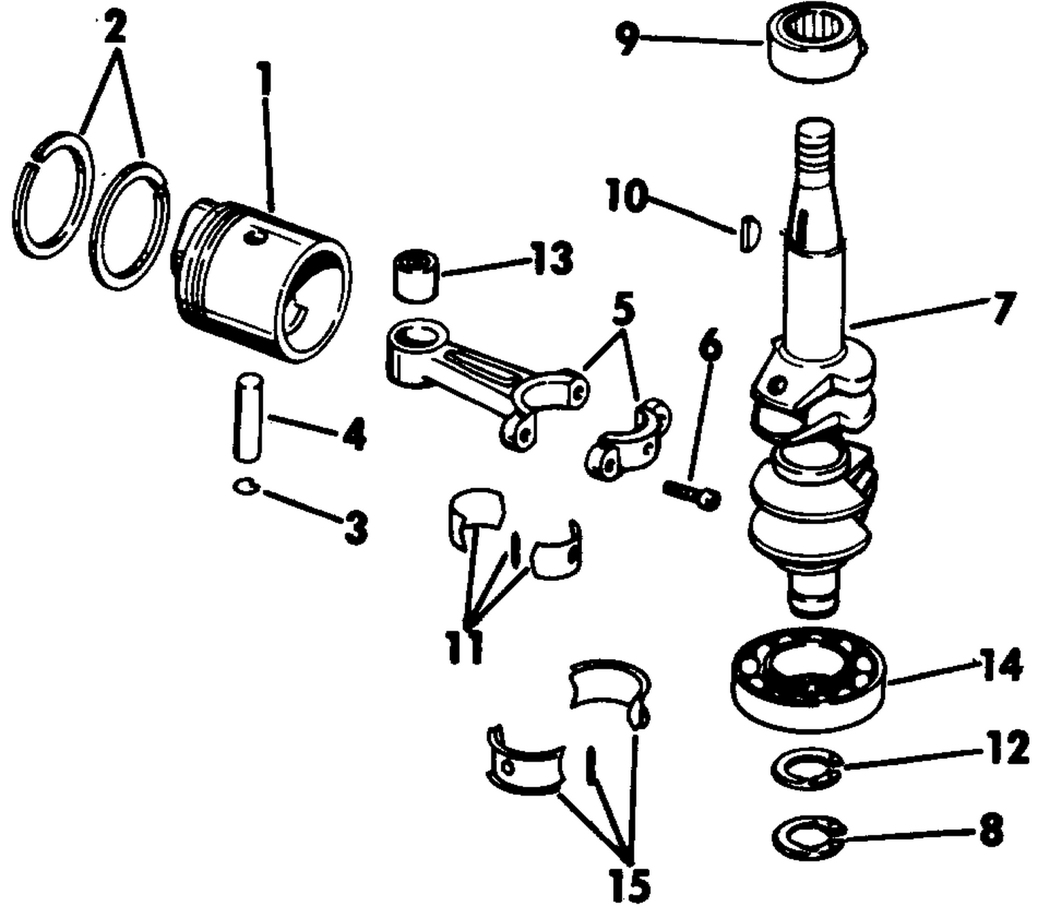 CRANKSHAFT & PISTON