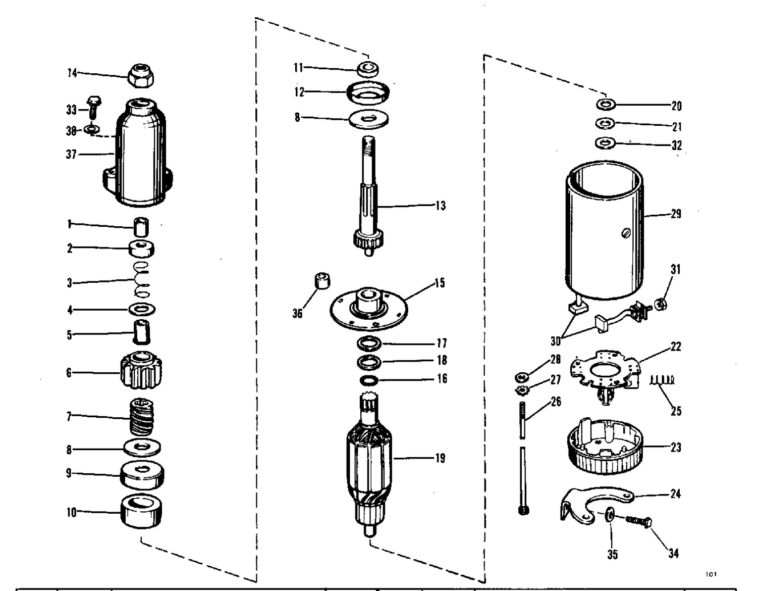 ELECTRIC STARTER GROUP
