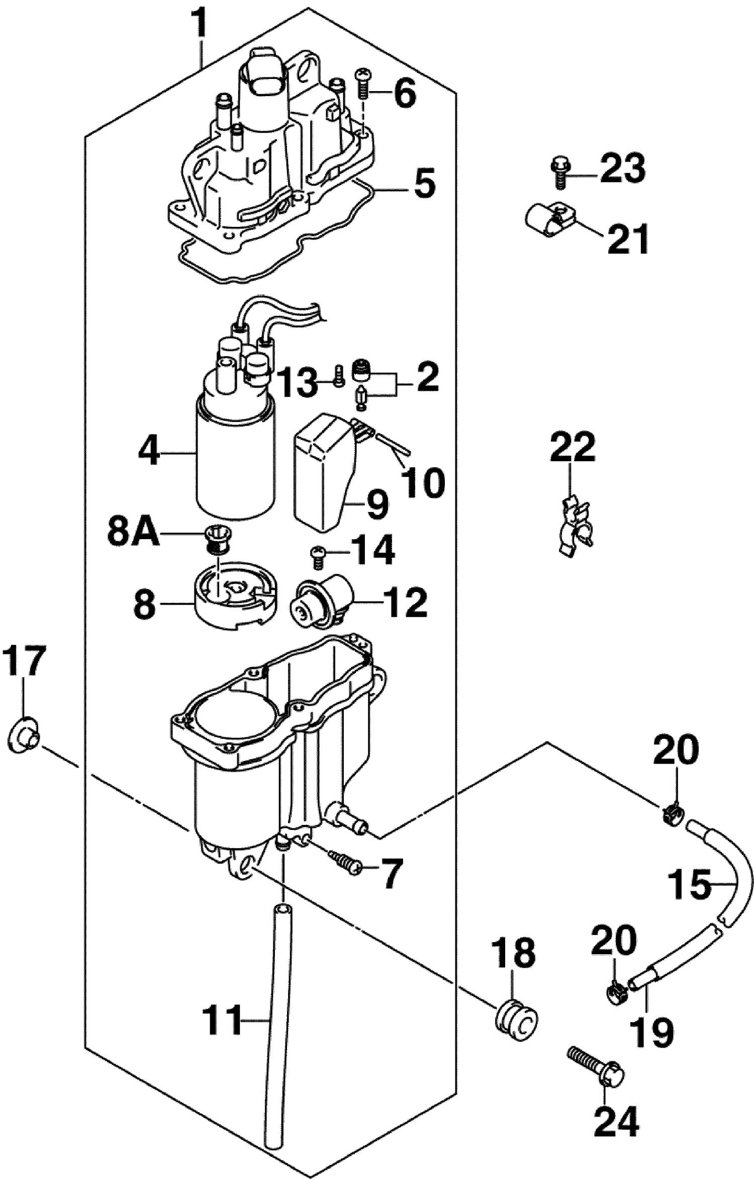 FUEL VAPOR SEPARATOR