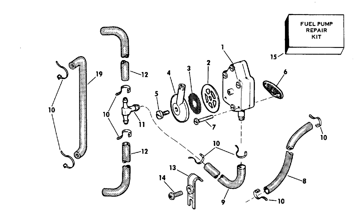 FUEL PUMP AND FILTER