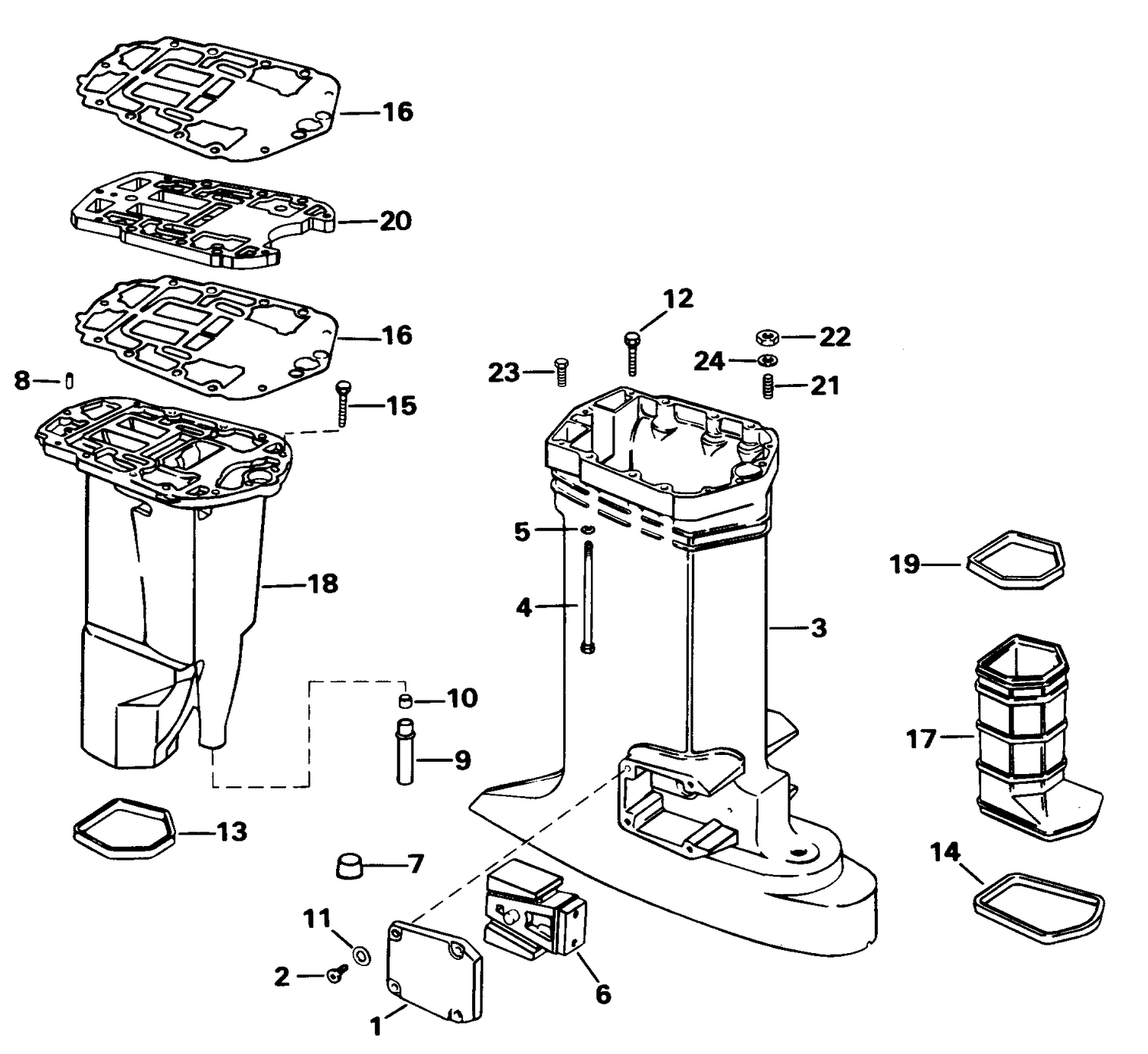 EXHAUST HOUSING