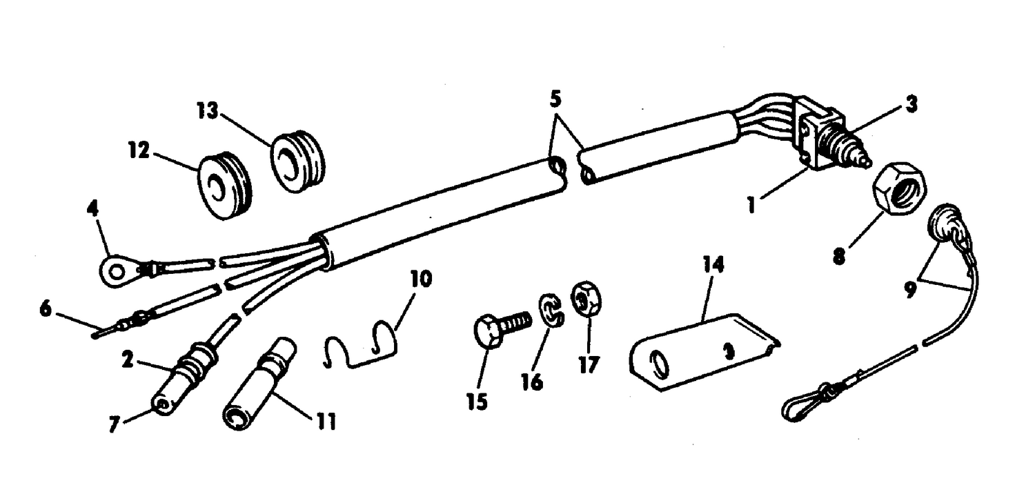 EMERGENCY IGNITION CUT-OFF SWITCH - ENGINE MOUNTED