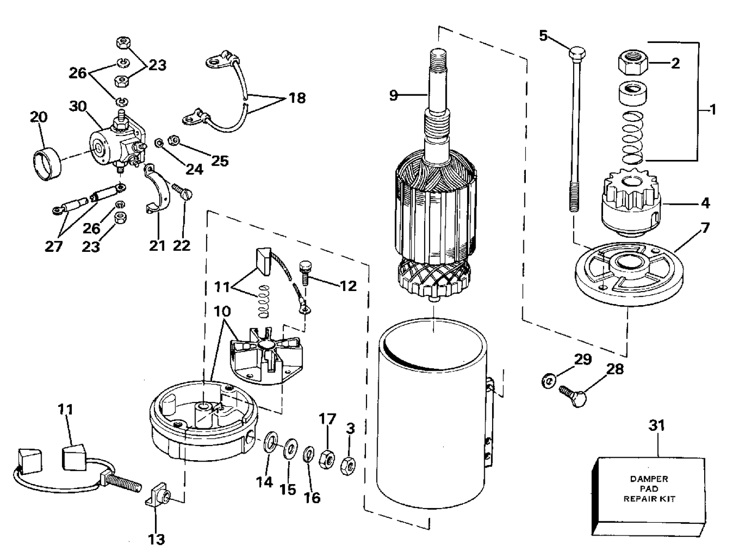 ELECTRIC STARTER & SOLENOID