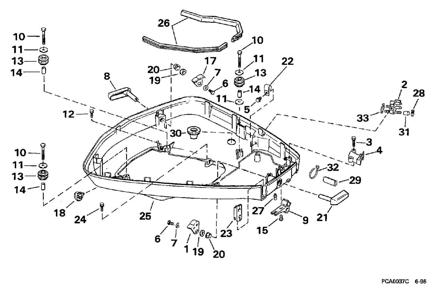 LOWER ENGINE COVER