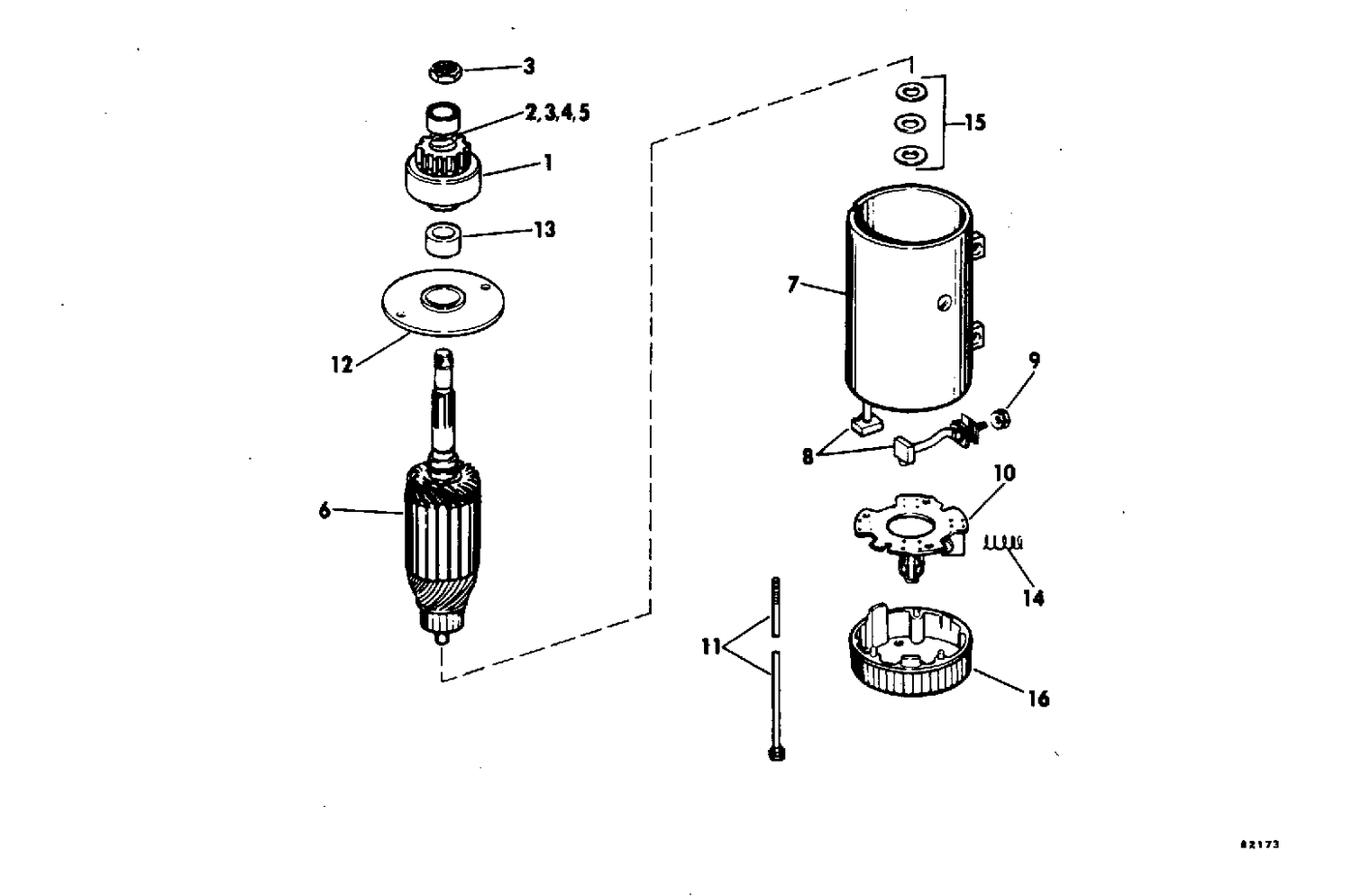 ELECTRIC STARTER PRESTOLITE MODELS MGL-4109