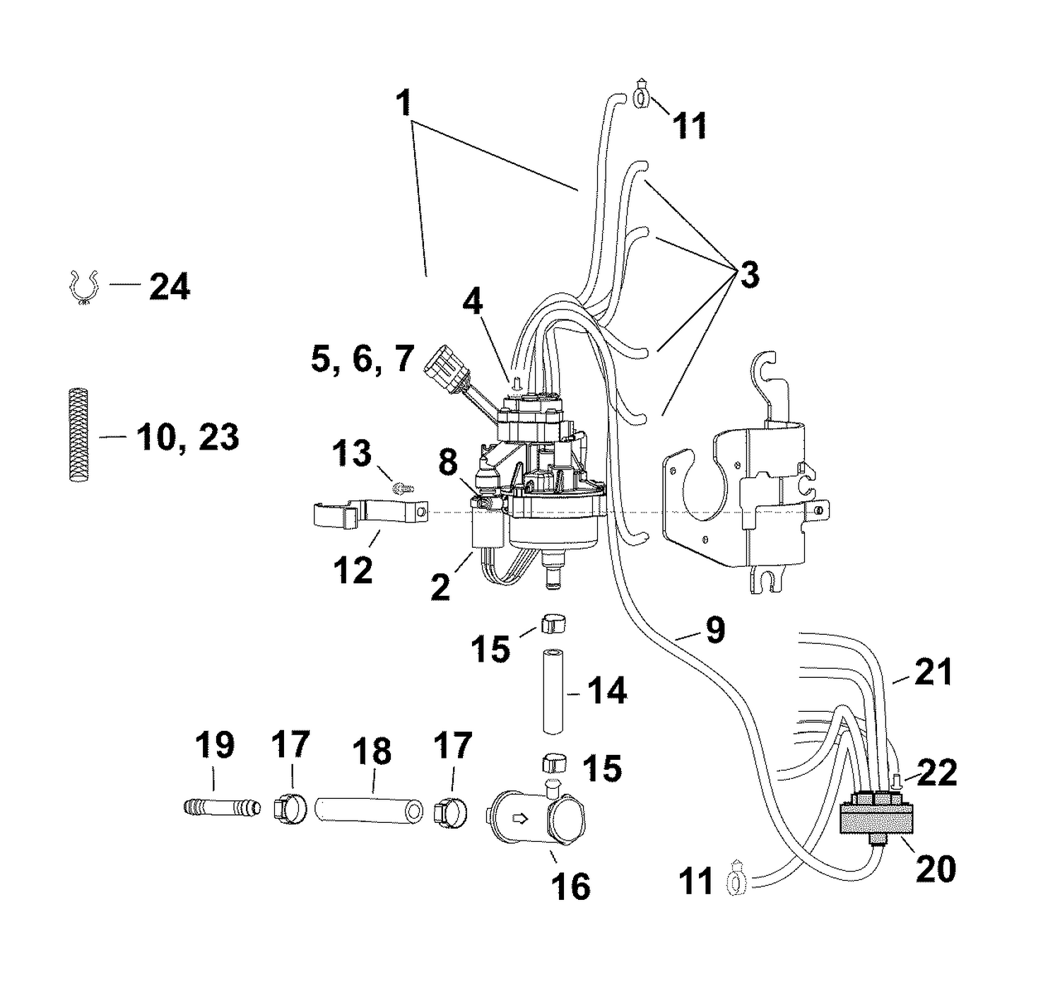 Assembly diagram