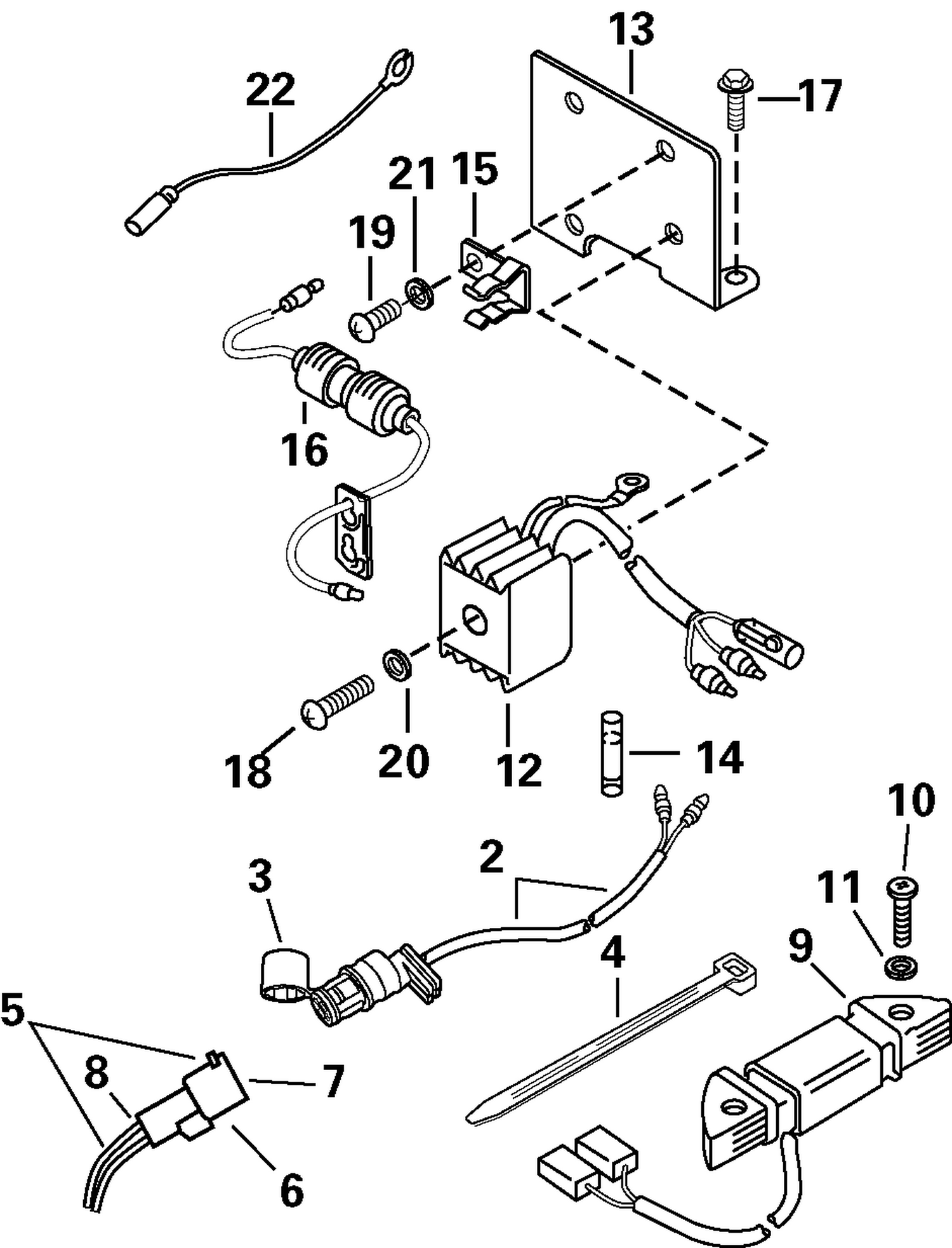 BATTERY CHARGE KIT - 5 (2-STROKE)