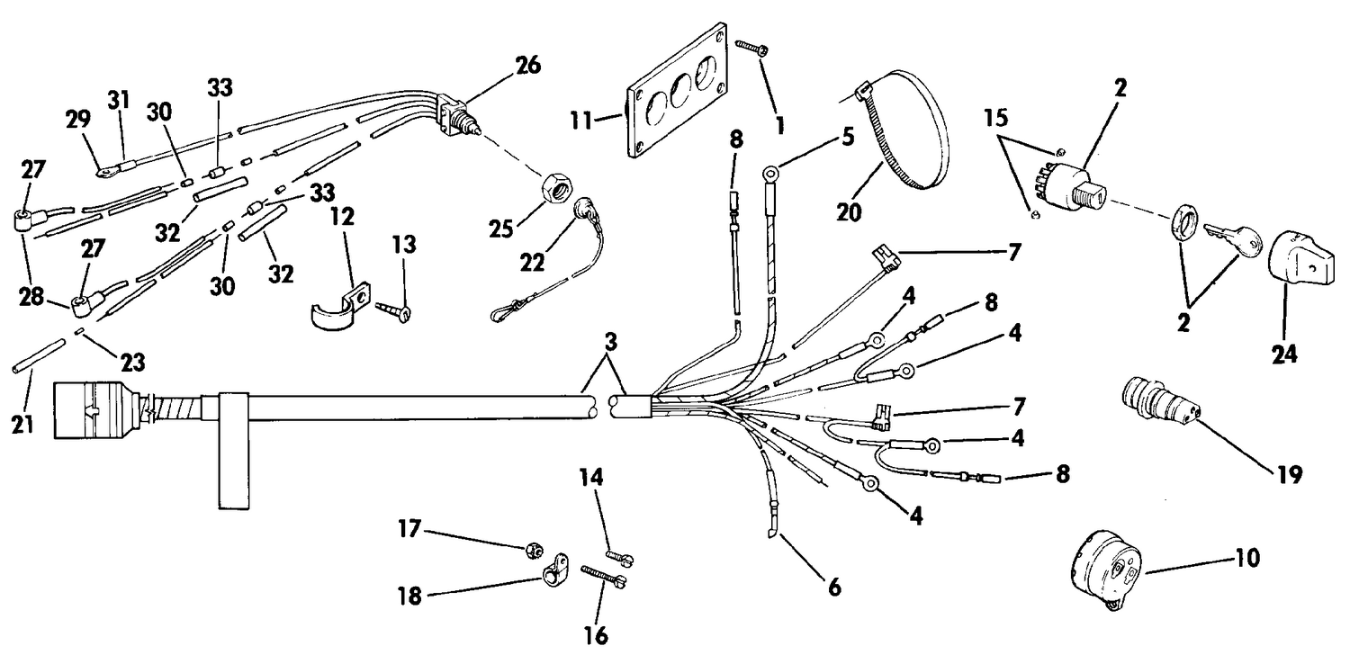 WIRING KIT - DUAL ENGINE