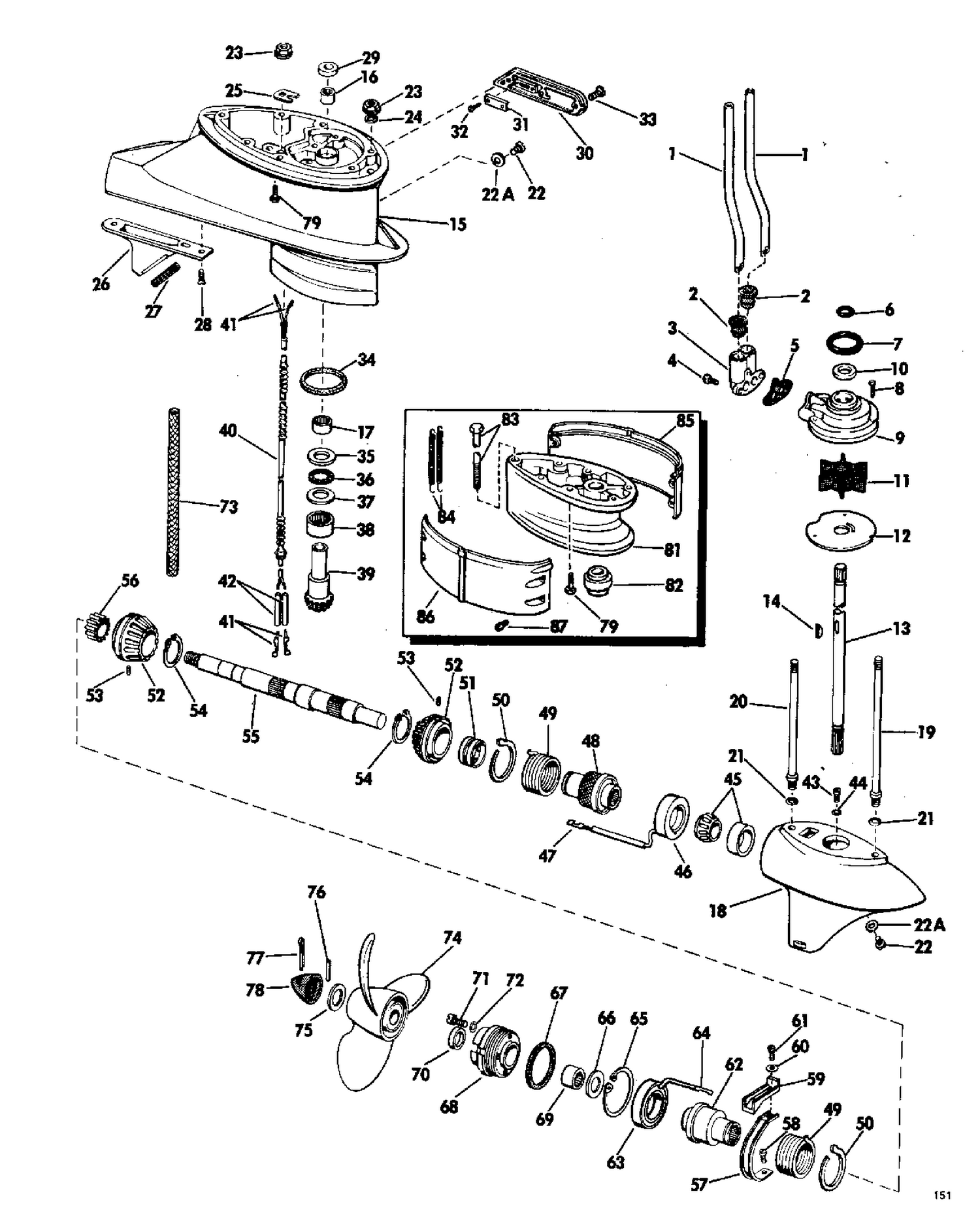 GEARCASE GROUP ELECTRIC SHIFT