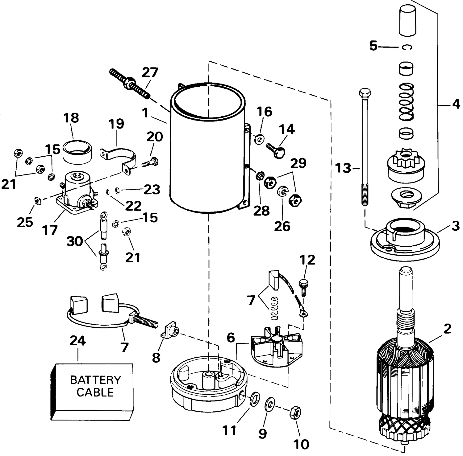 STARTER MOTOR