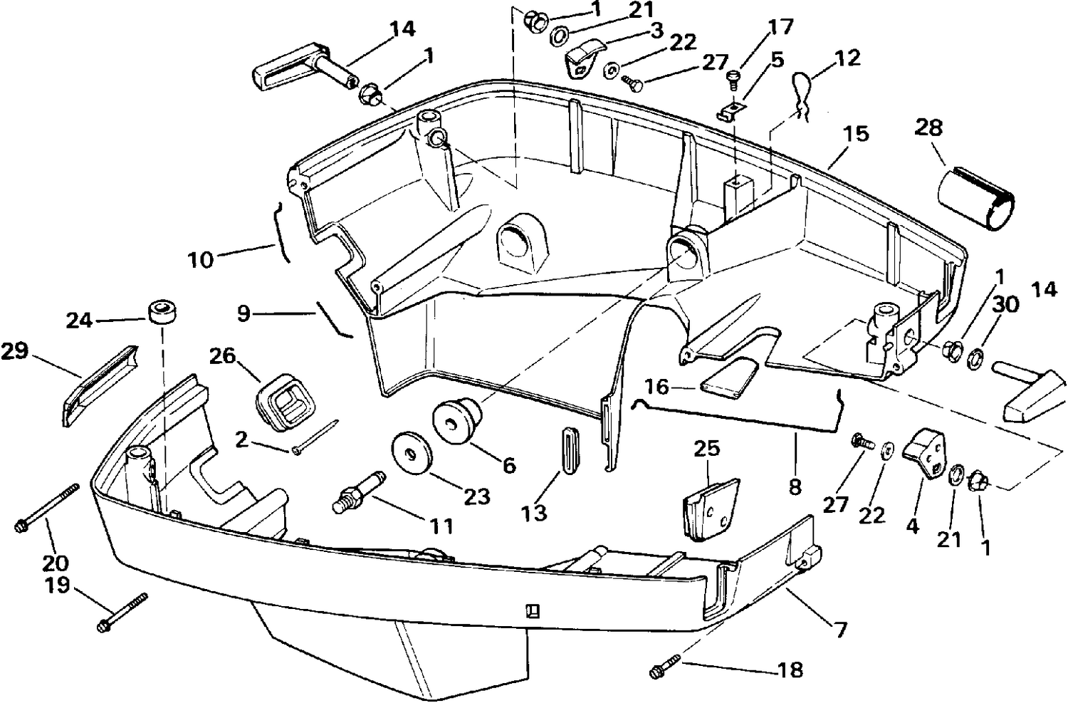 LOWER ENGINE COVER