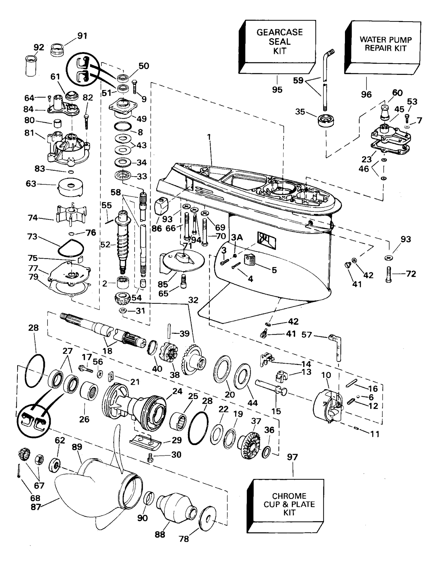 GEARCASE - FPX, FX MODELS