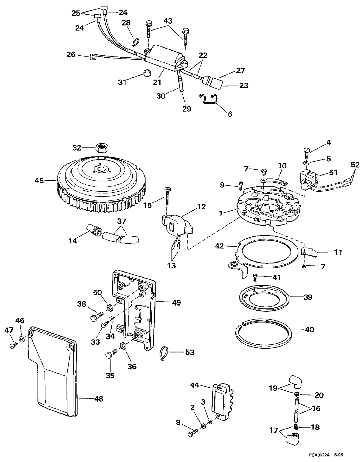 IGNITION SYSTEM - ROPE START