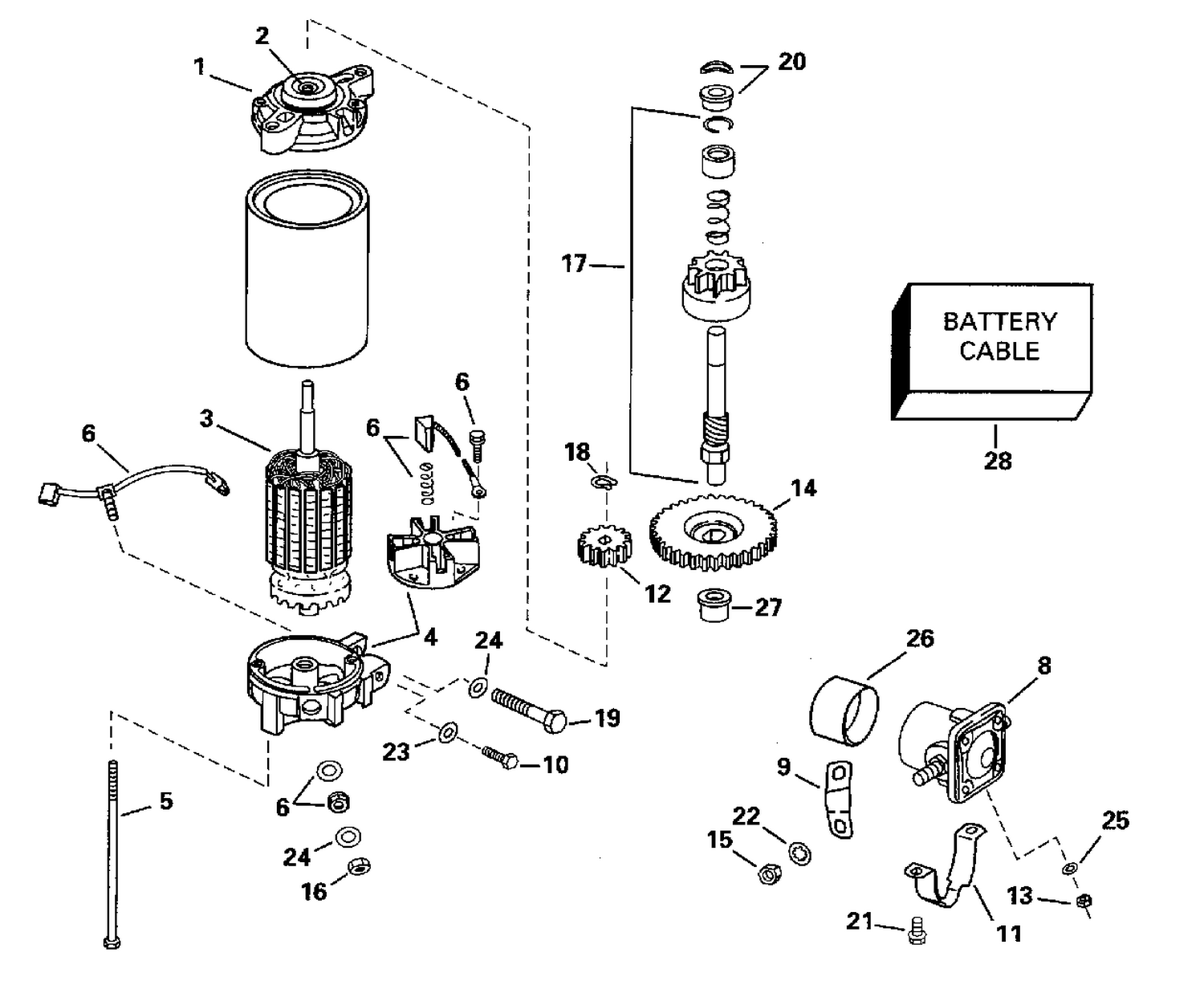 ELECTRIC STARTER & SOLENOID