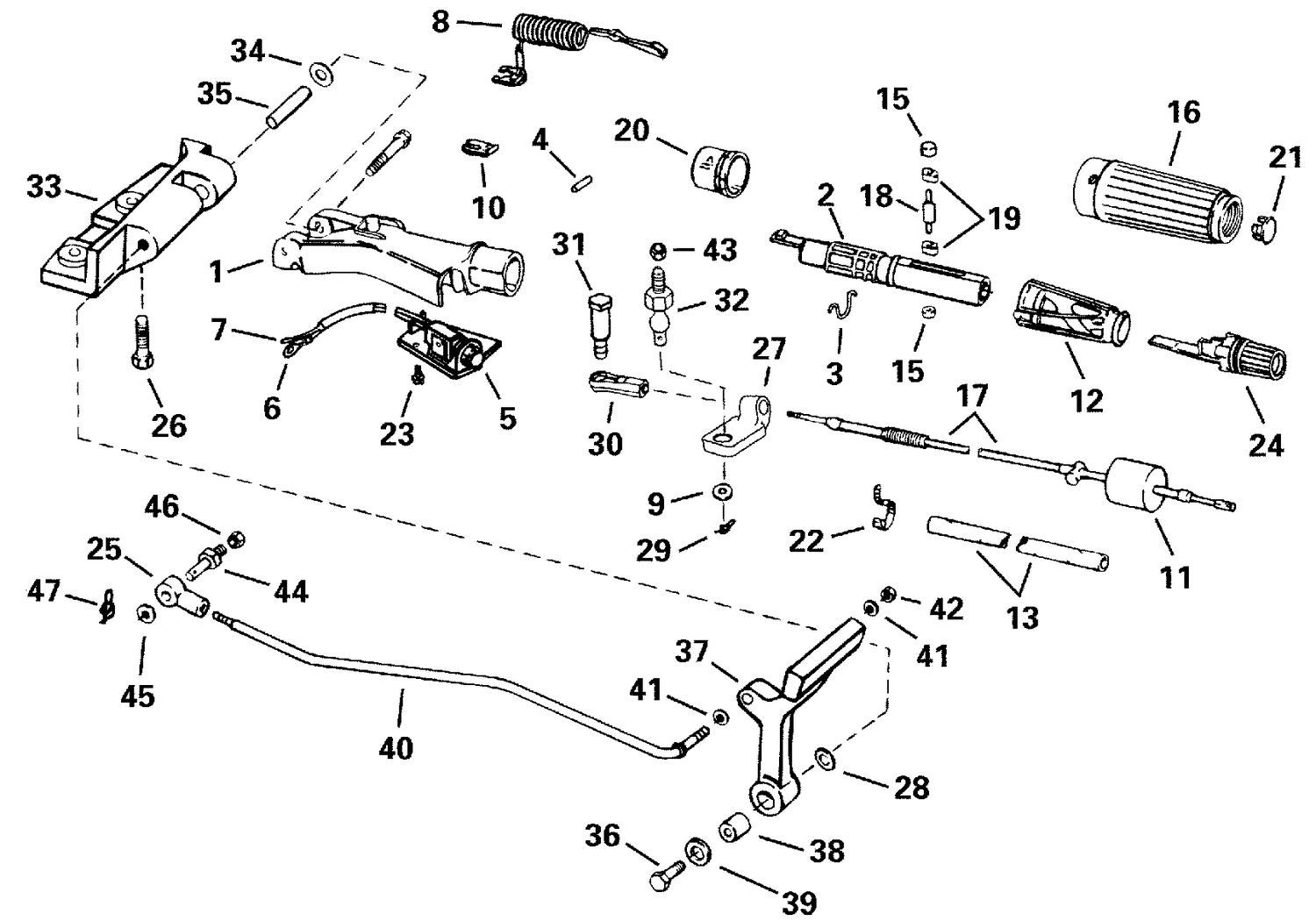 STEERING & SHIFT HANDLE