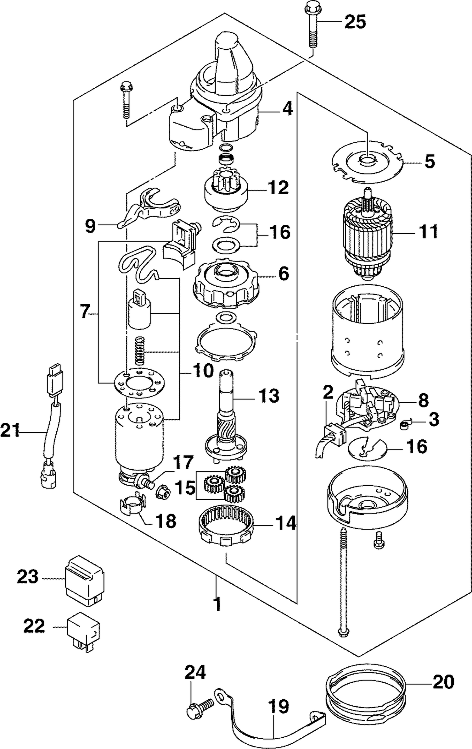 STARTER MOTOR