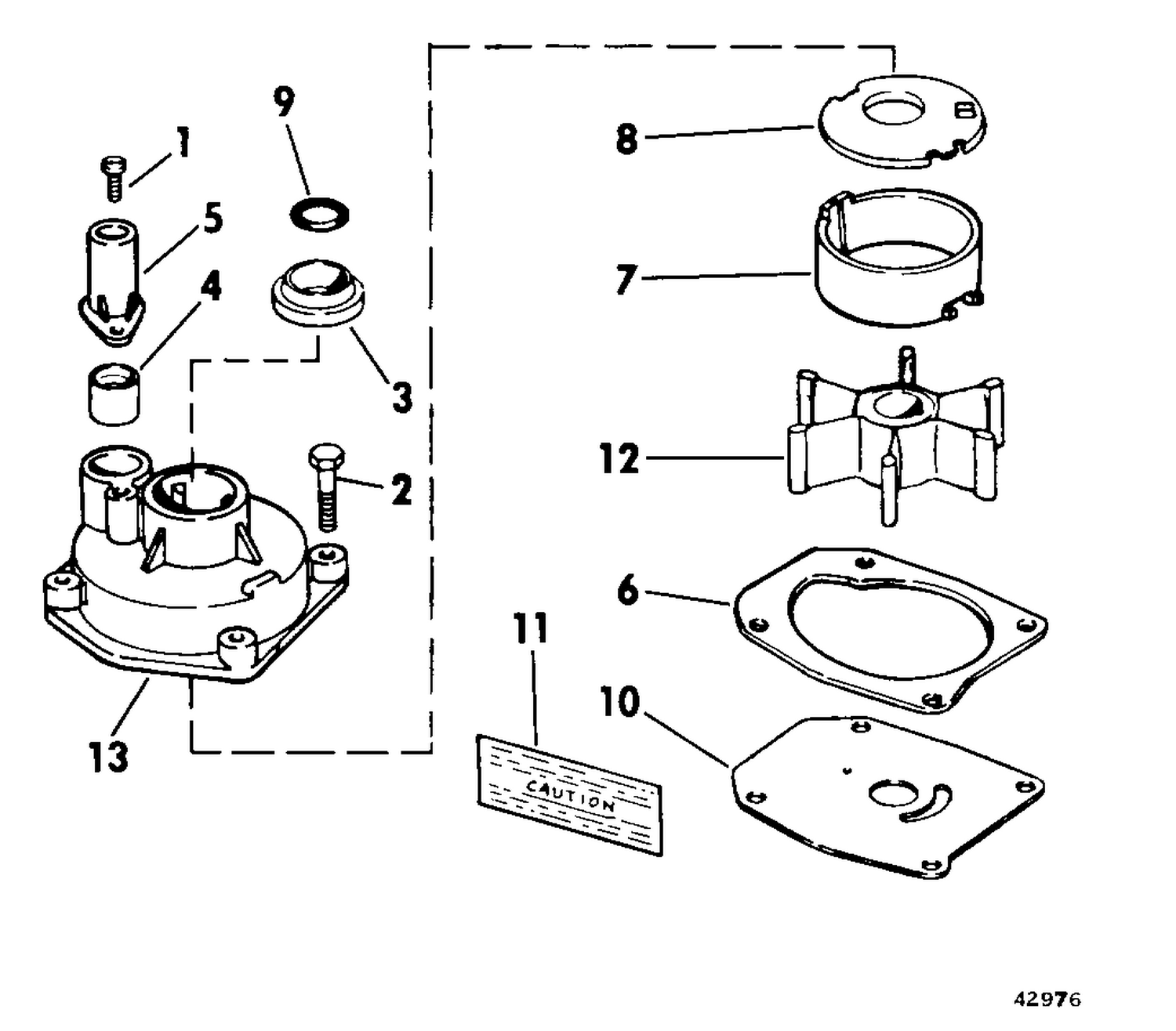 CHROME PUMP KITS 70 & 75 HP