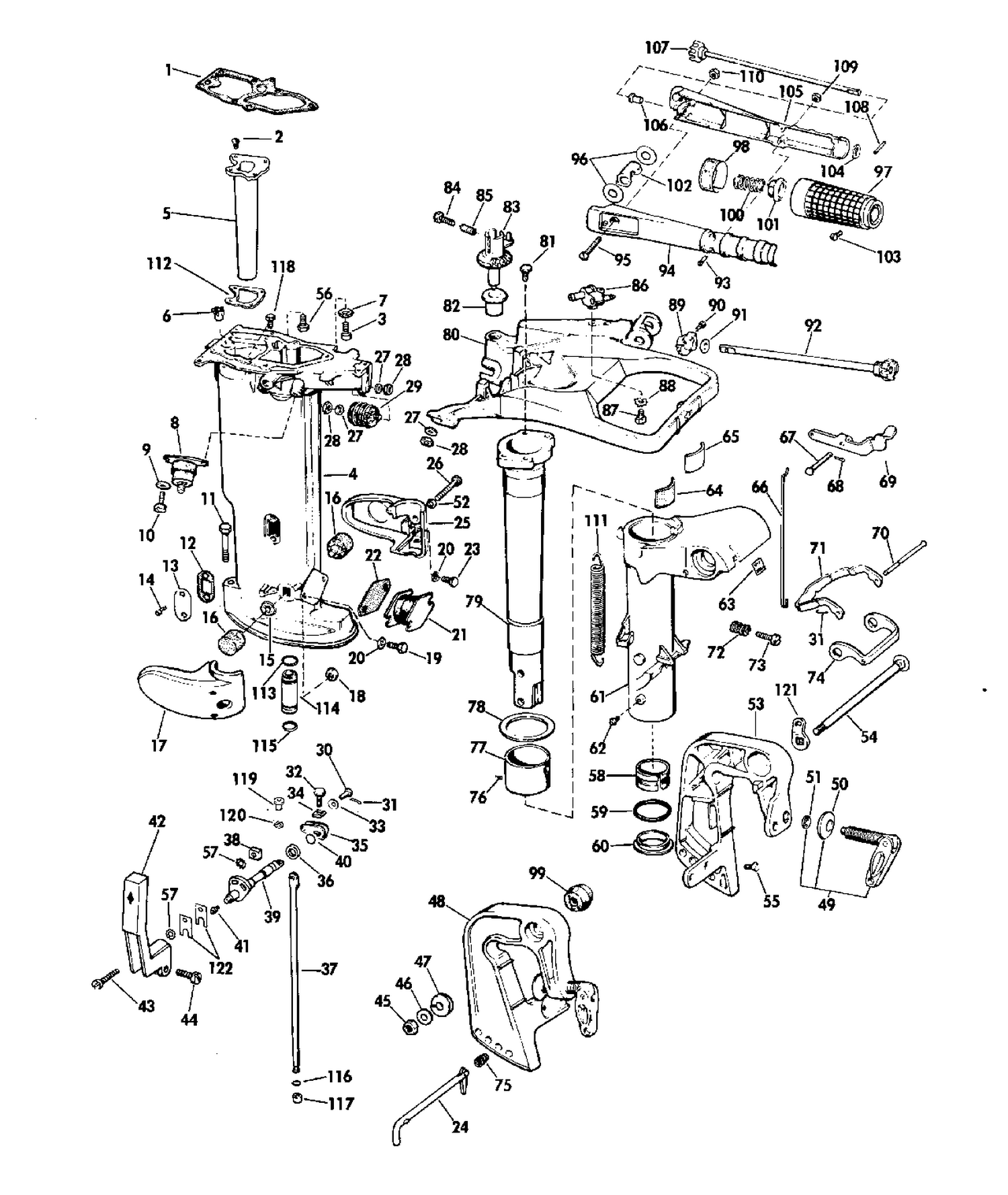 EXHAUST HOUSING