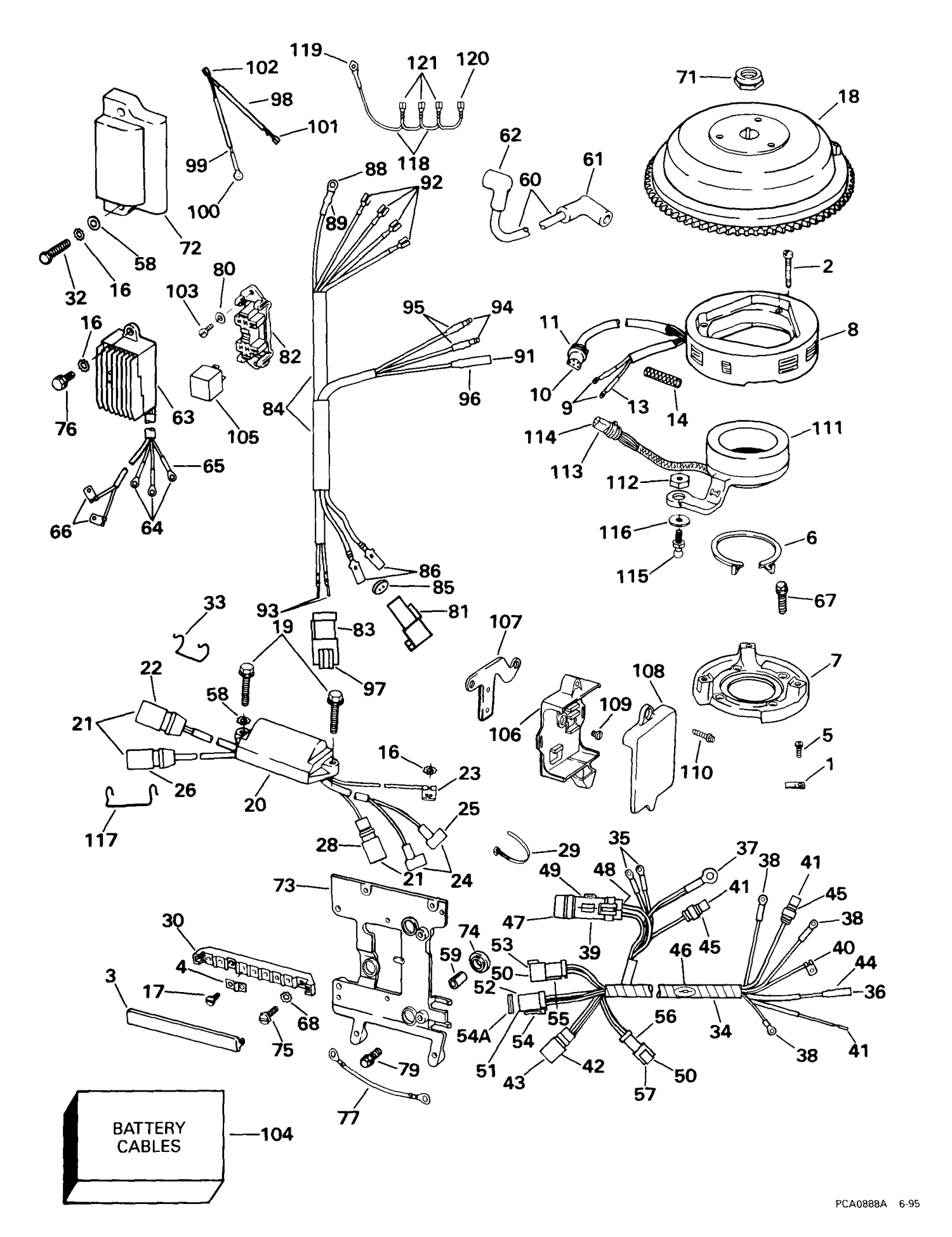 IGNITION SYSTEM -- ELECTRIC START