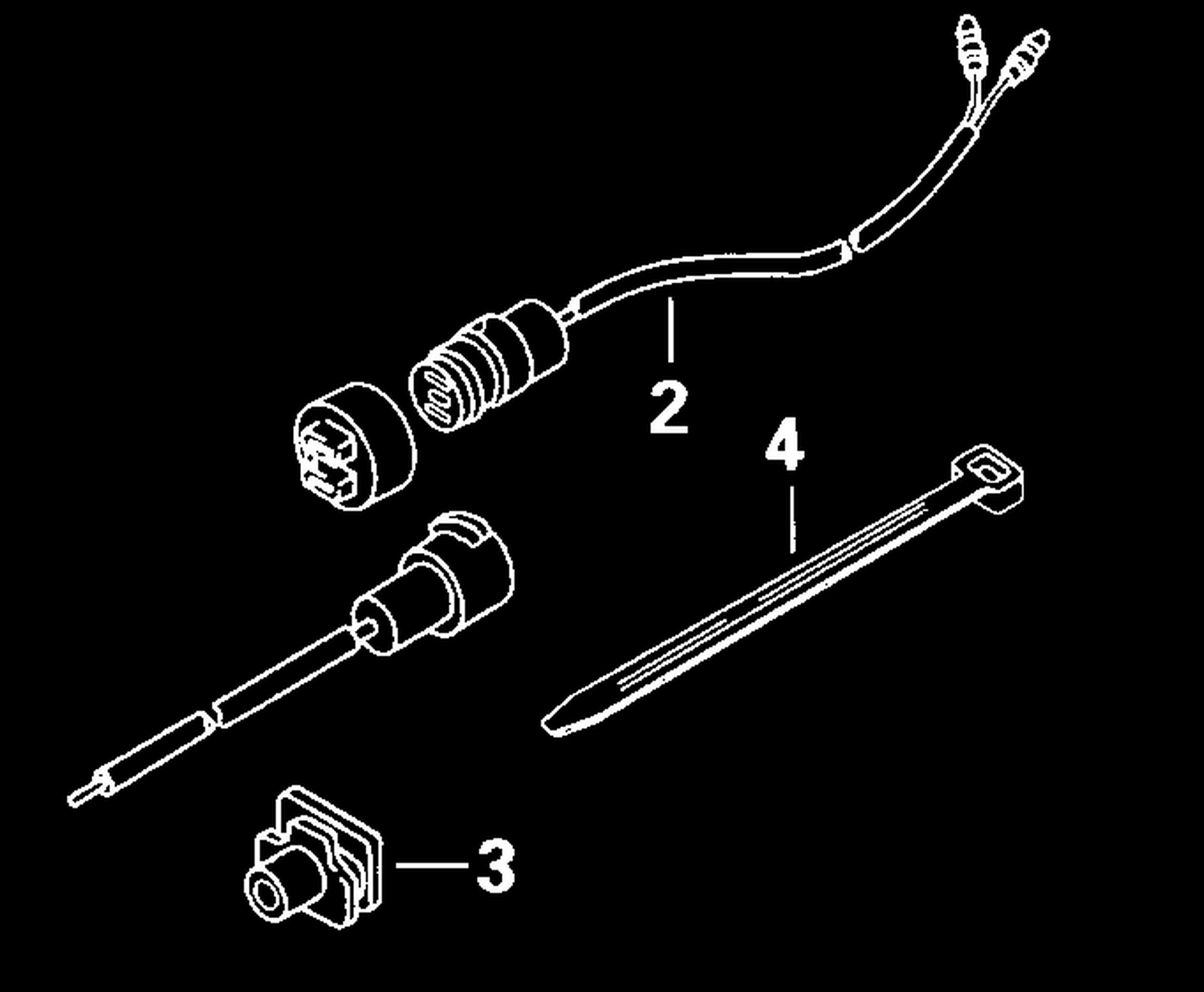 MOTOR COVER CONNECTOR KIT -- 5S