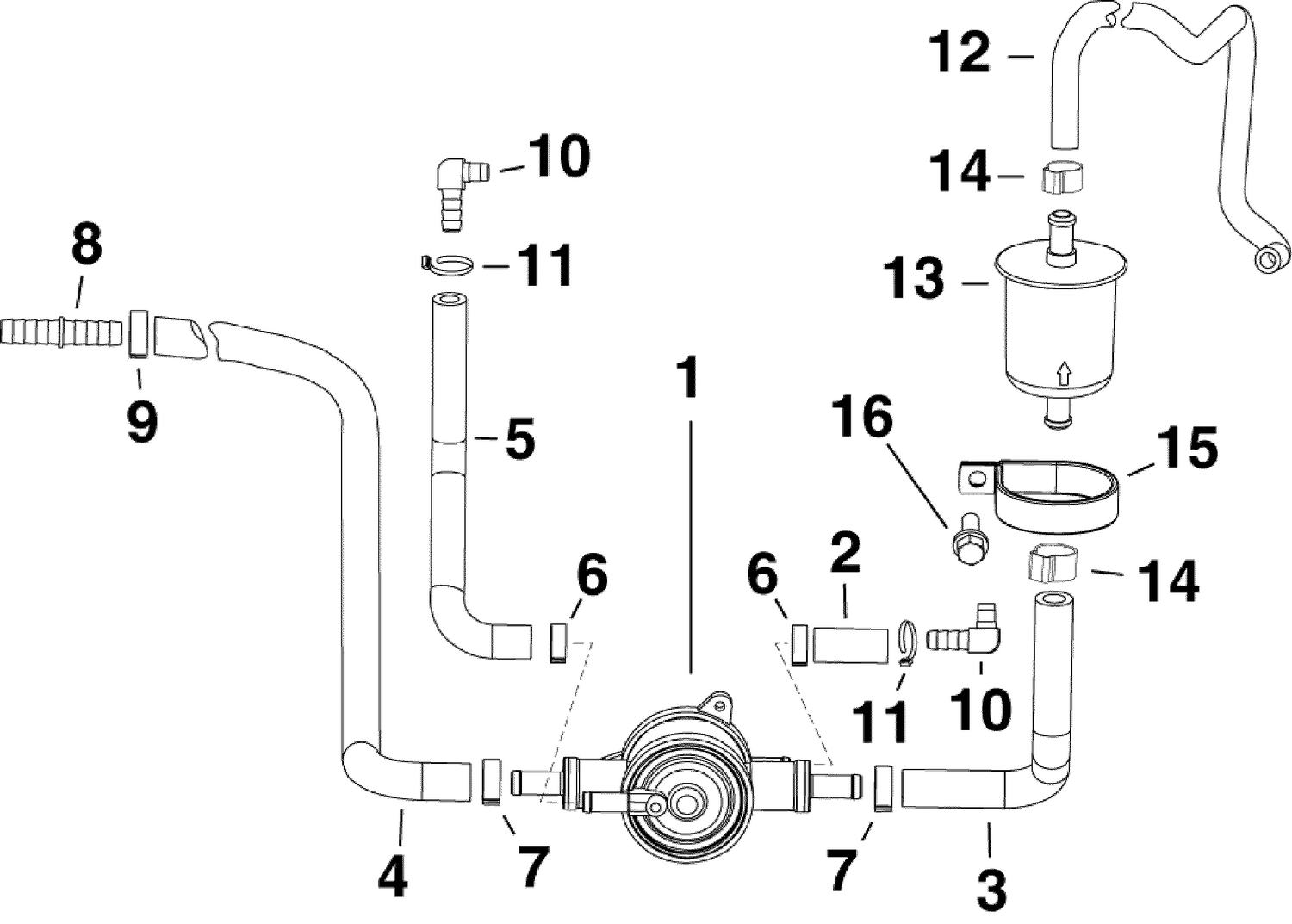 FUEL LIFT PUMP & FILTER