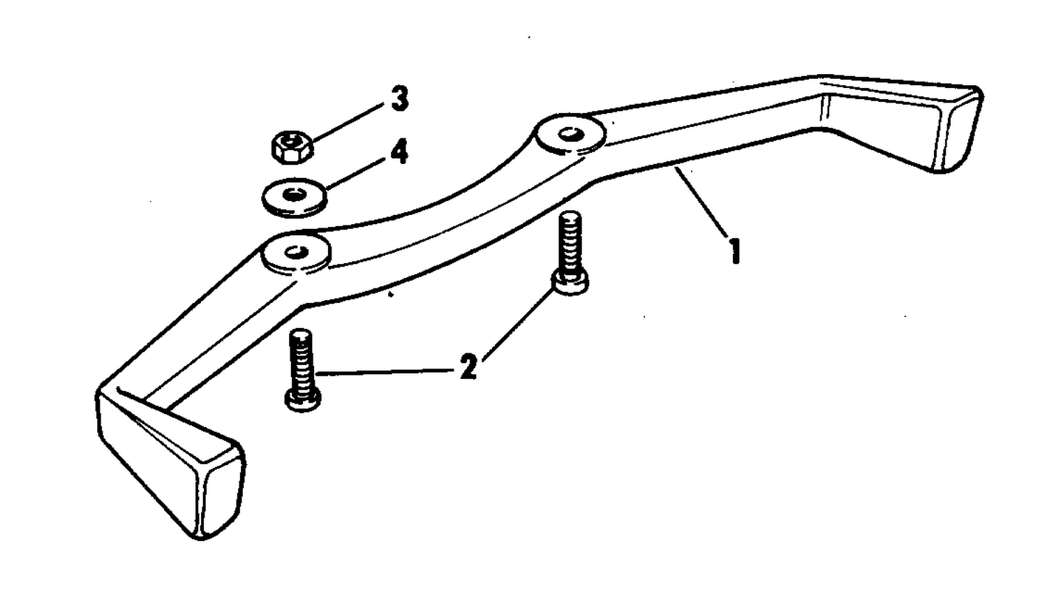 CARRYING HANDLE KIT 40 HP MODELS