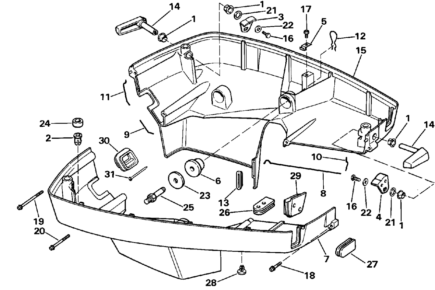 LOWER ENGINE COVER
