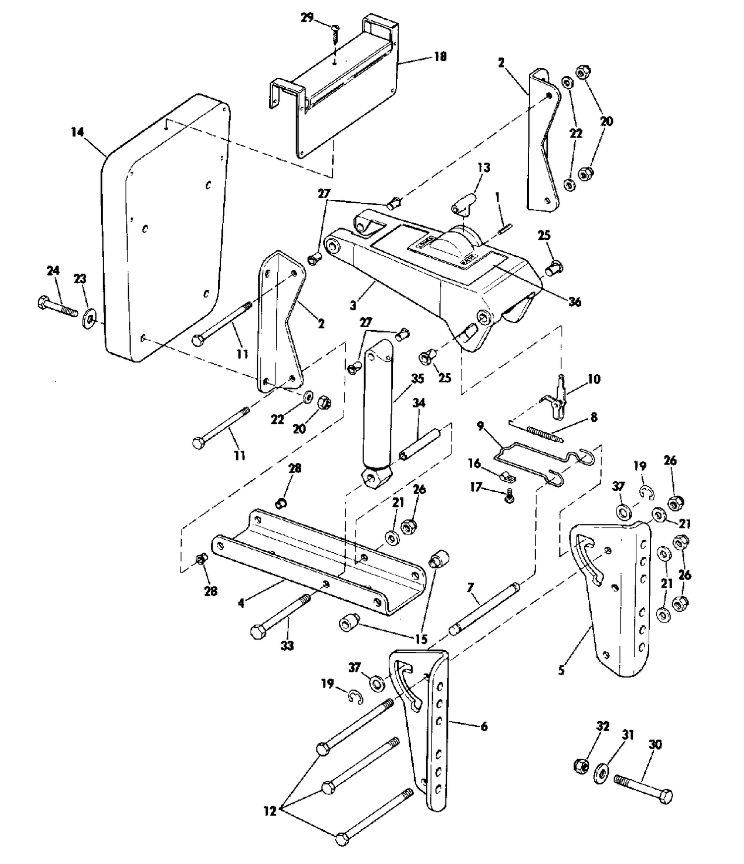 AUXILIARY MOTOR BRACKET KIT