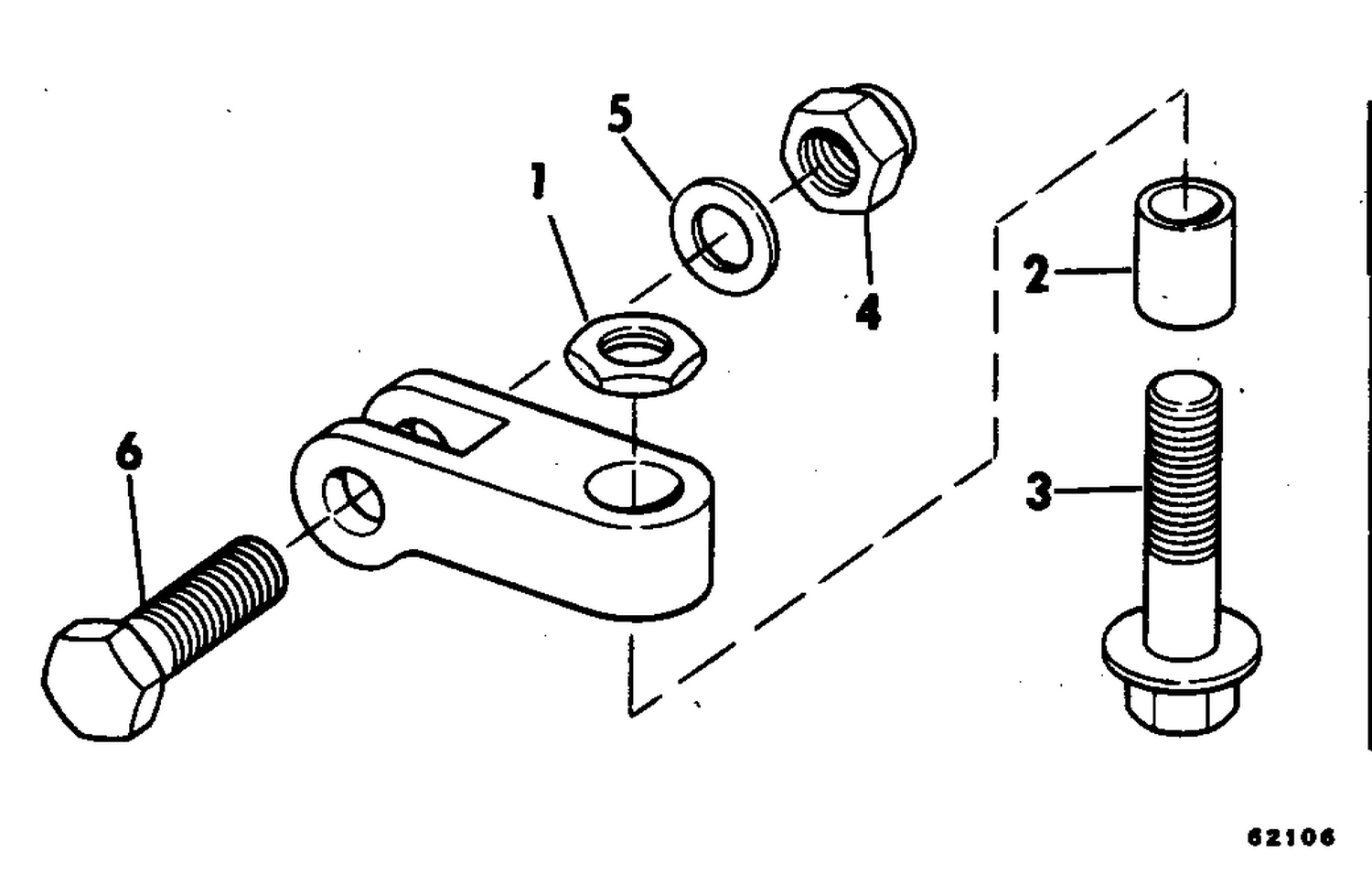 STEERING BOLT AND CLEVIS ASSEMBLY KIT