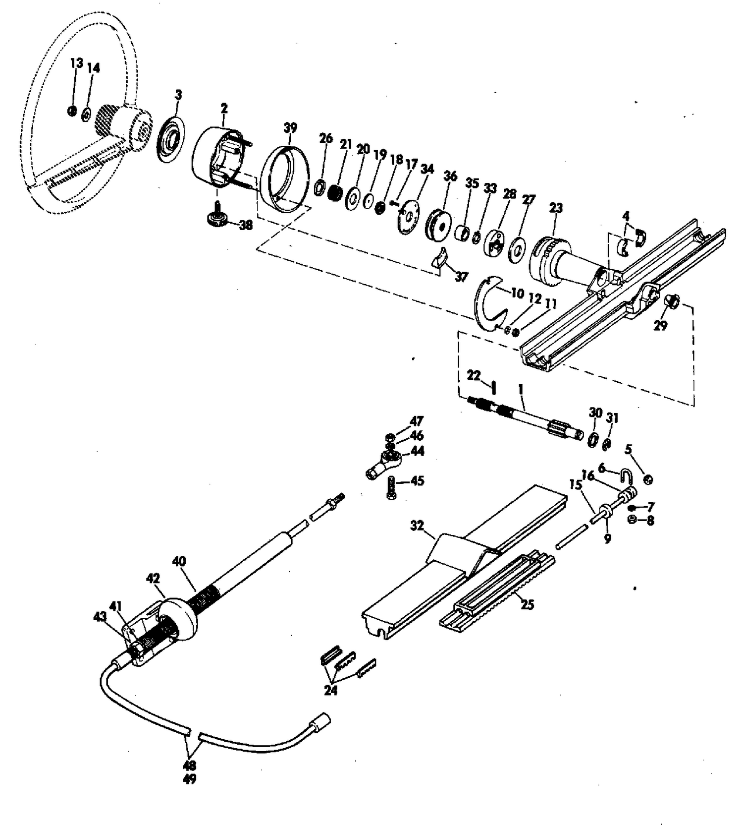 STEERING KIT-MECHANICAL