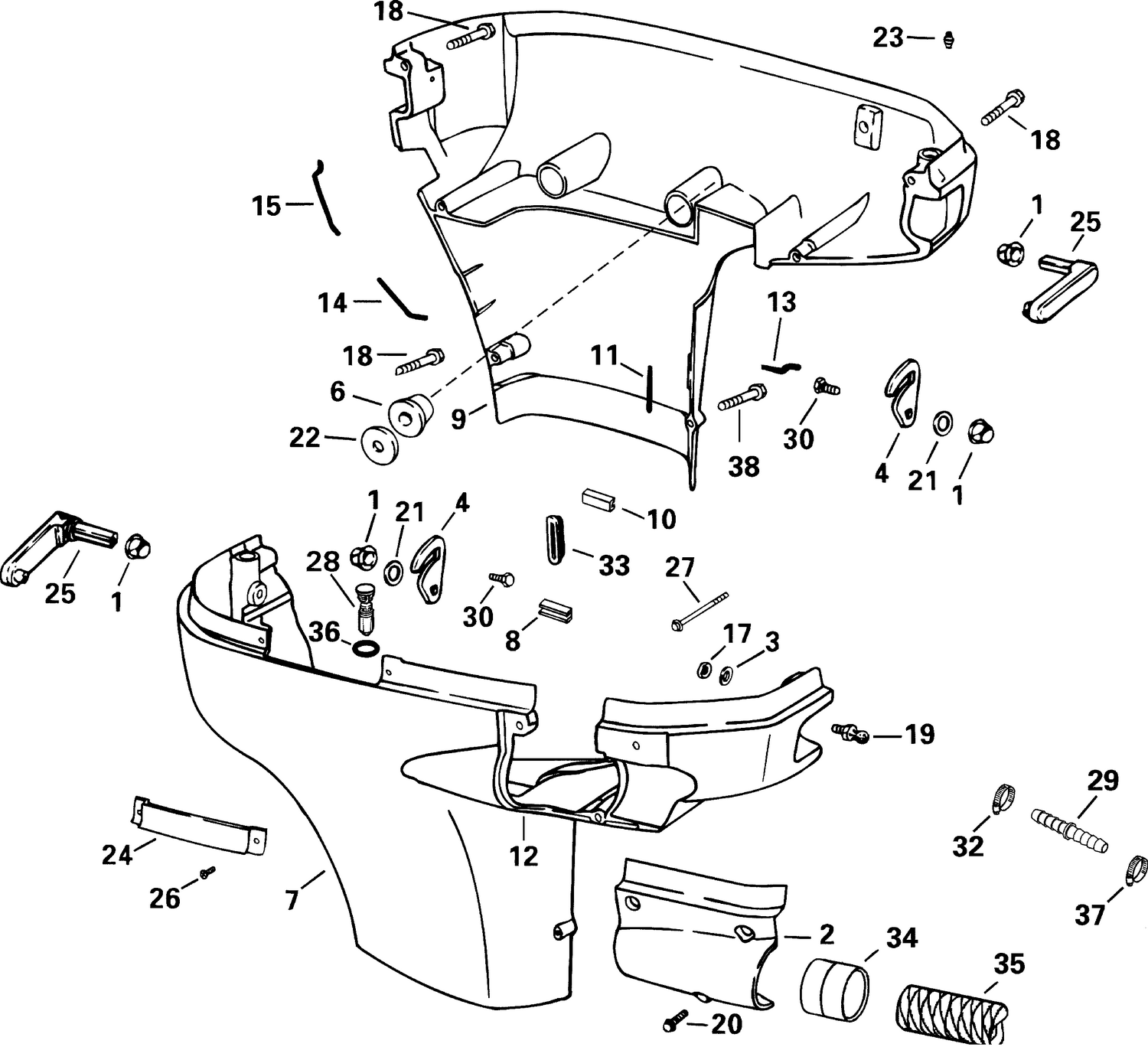 LOWER ENGINE COVER