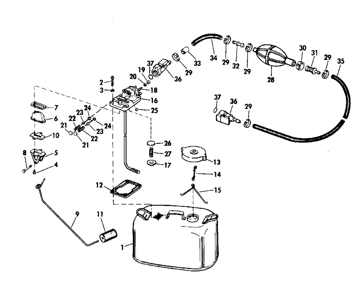 FUEL TANK - 6 GAL