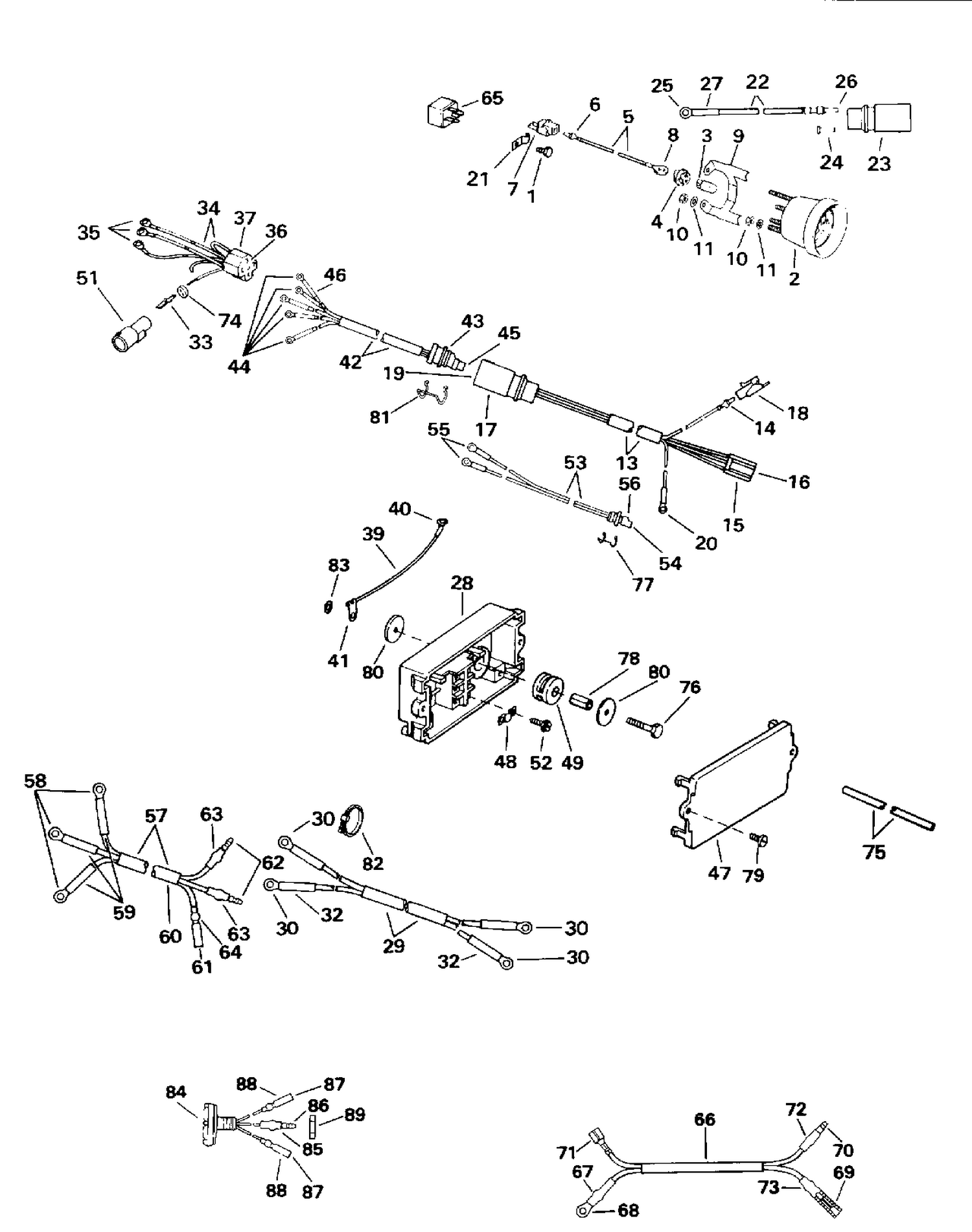 POWER TRIM/TILT ELECTRICAL
