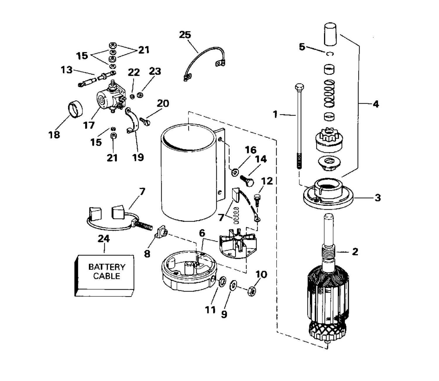 ELECTRIC STARTER & SOLENOID
