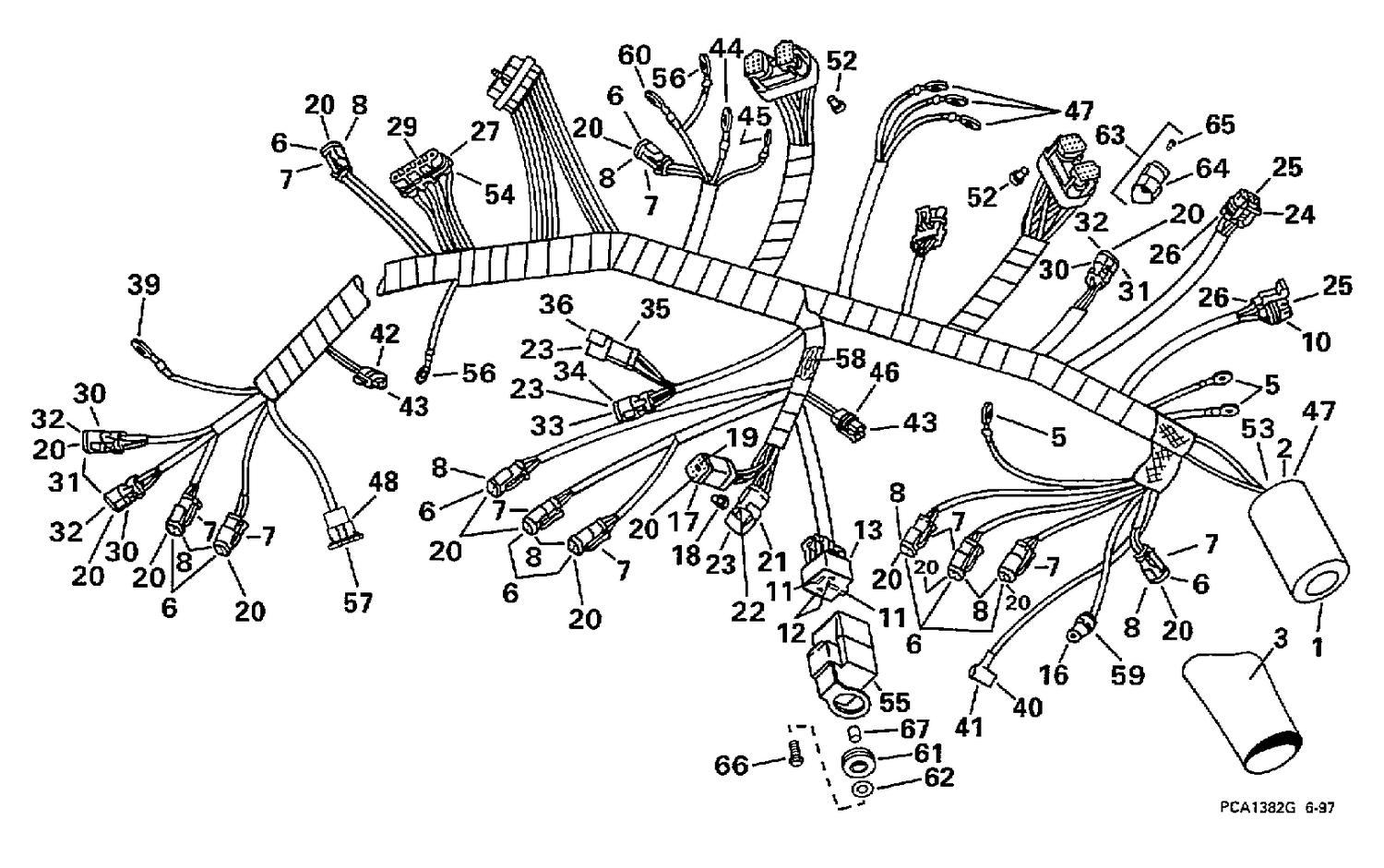 MOTOR CABLE ASSEMBLY