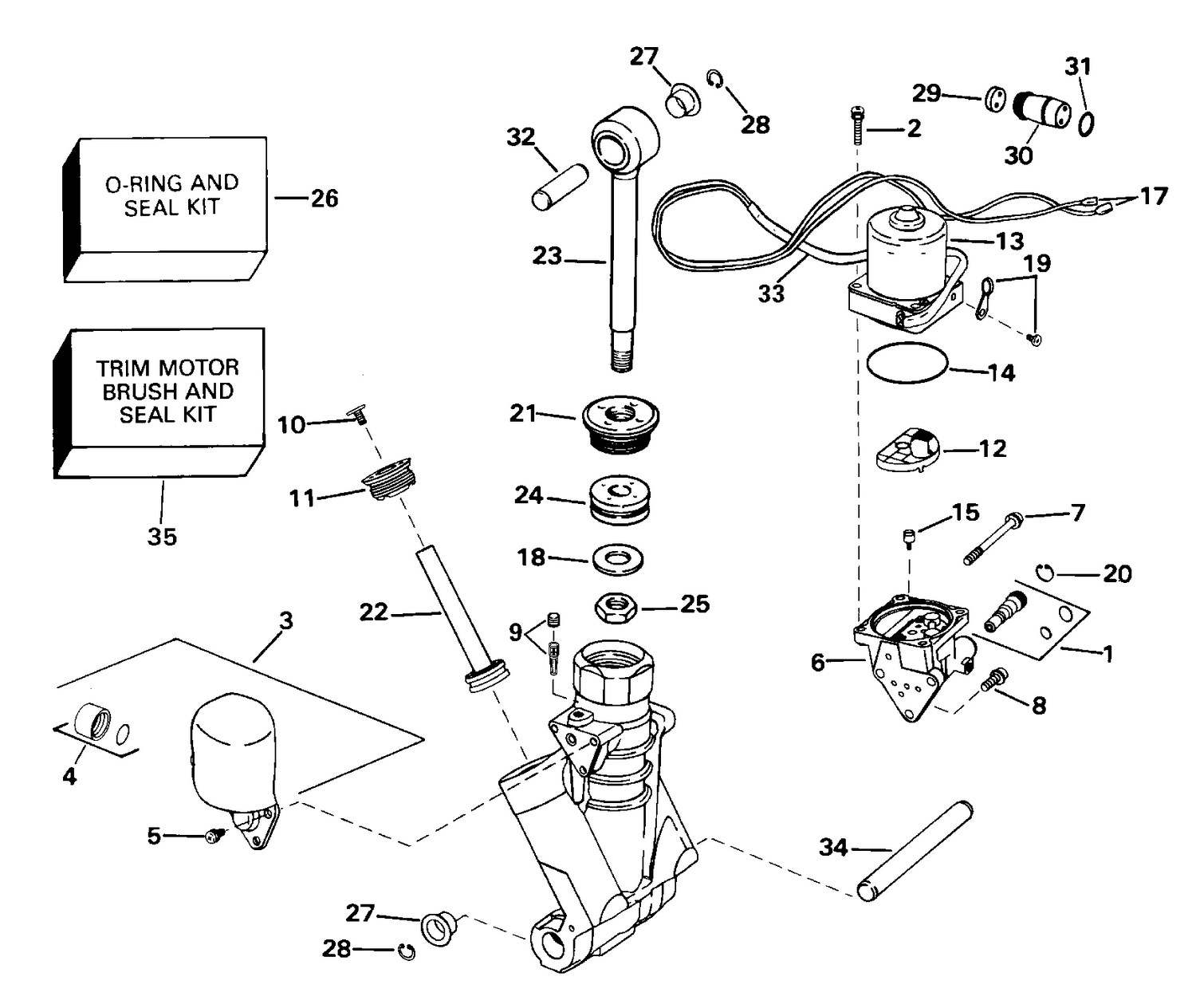 POWER TRIM/TILT HYDRAULIC ASSEMBLY