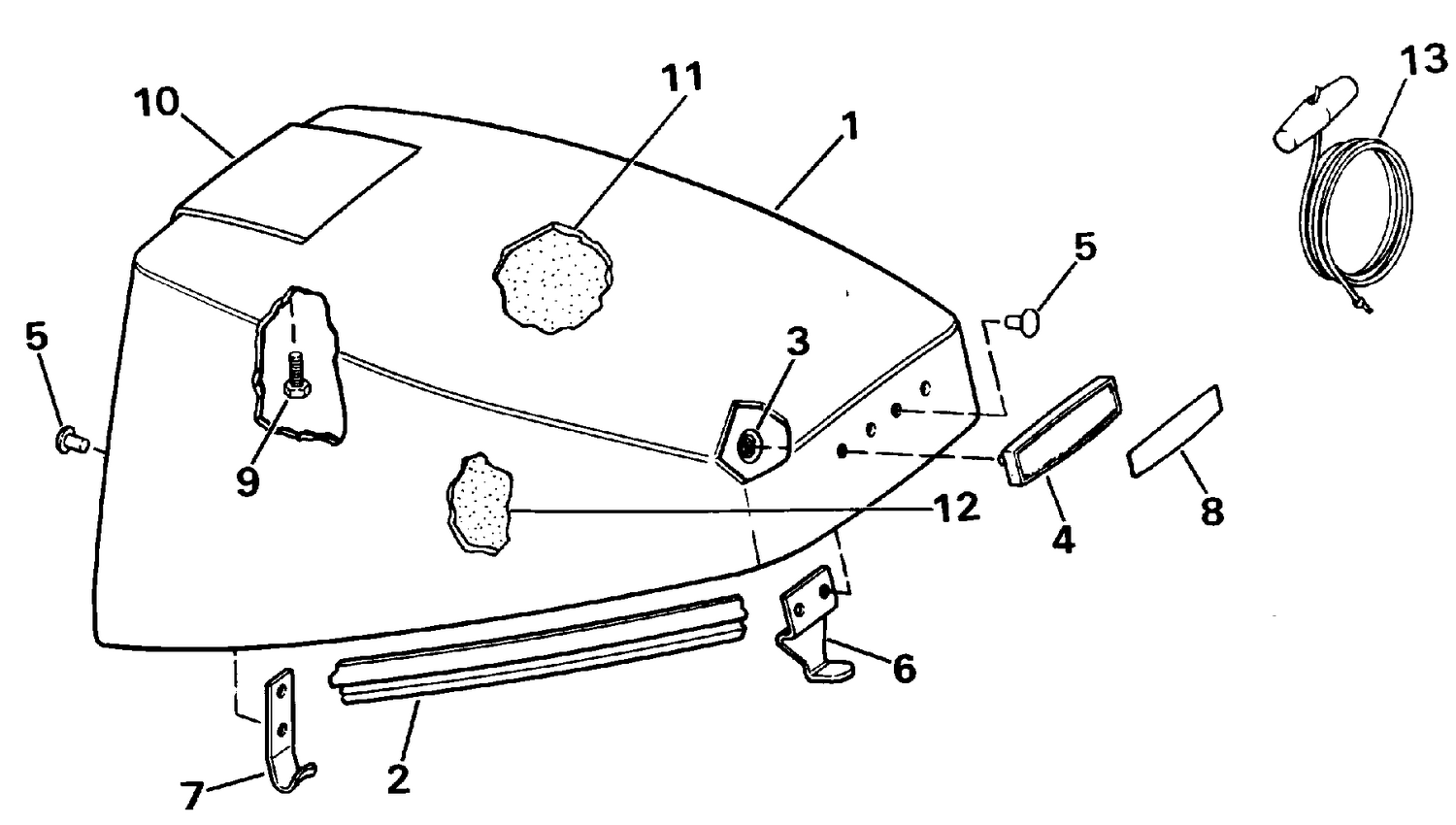 ENGINE COVER - JOHNSON